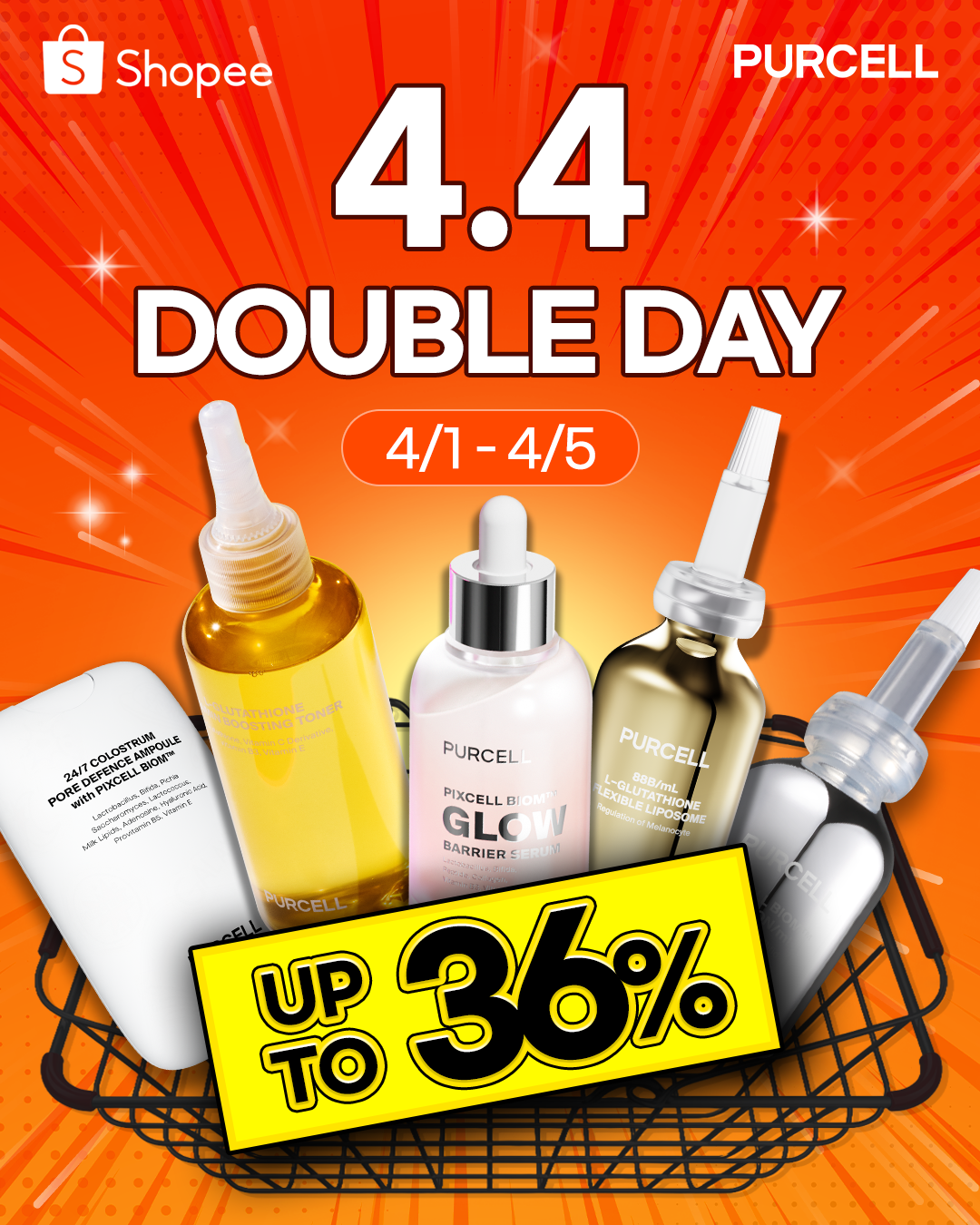 Purcell.global Facebook ad: PURCELL Now on Shopee