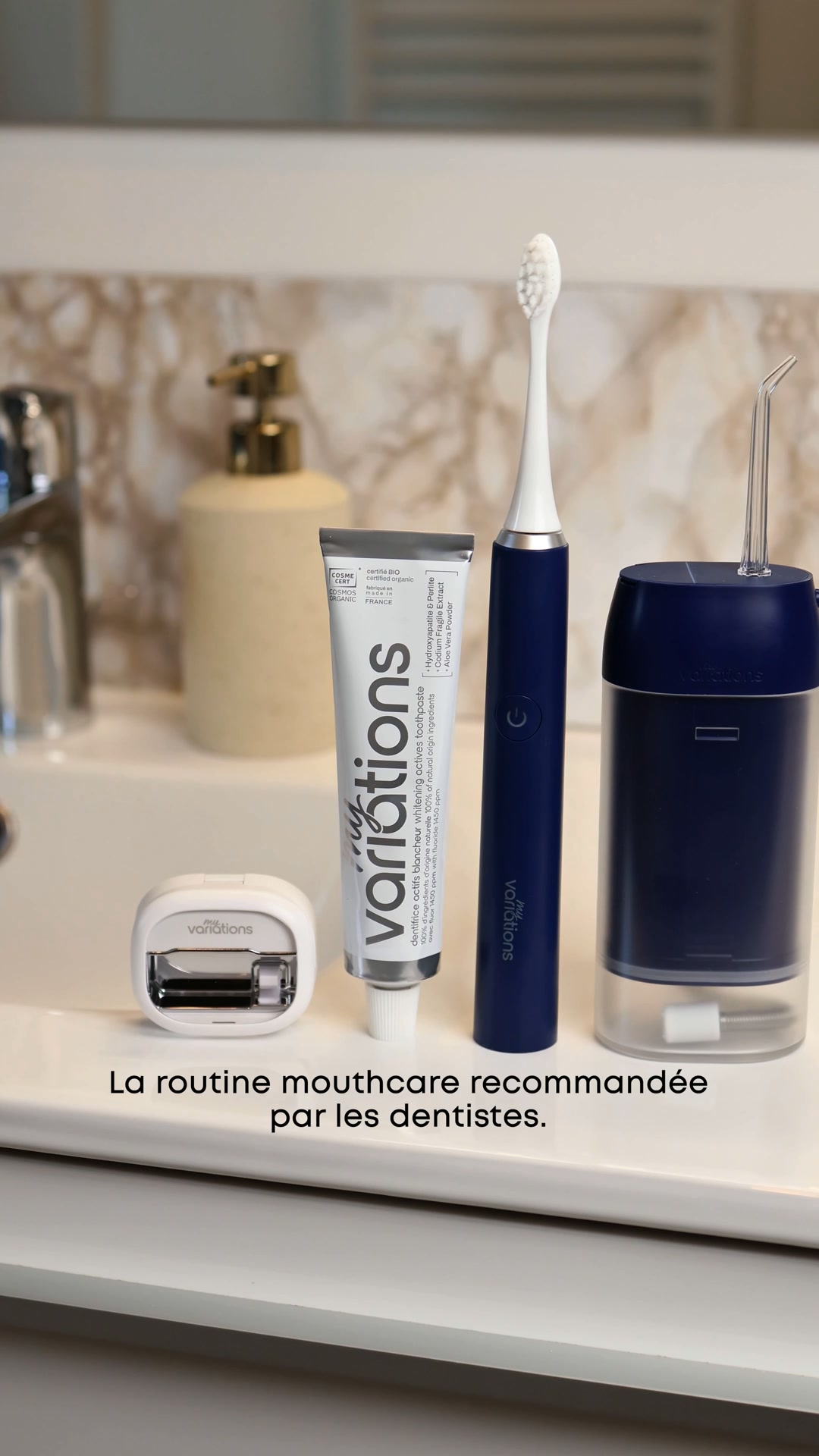 My Variations Facebook ad: Découvrez la routine mouthcare MyVariations