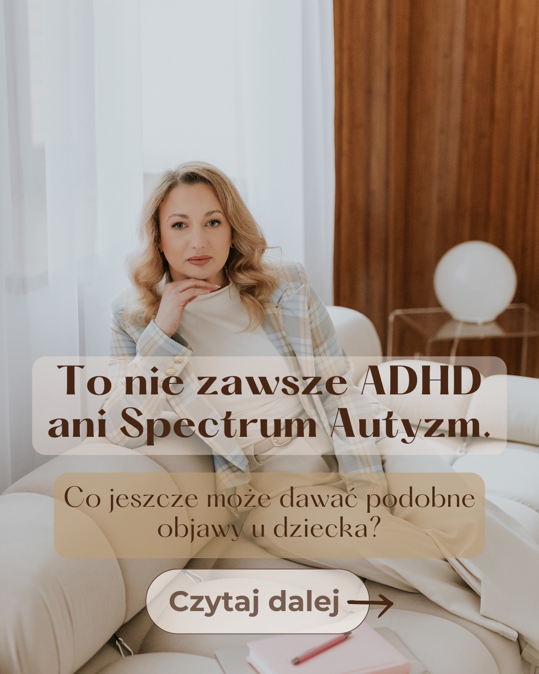 Psycholog dziecięcych spraw Facebook ad: Nie każde dziecko, które ma trudność z koncentracją…