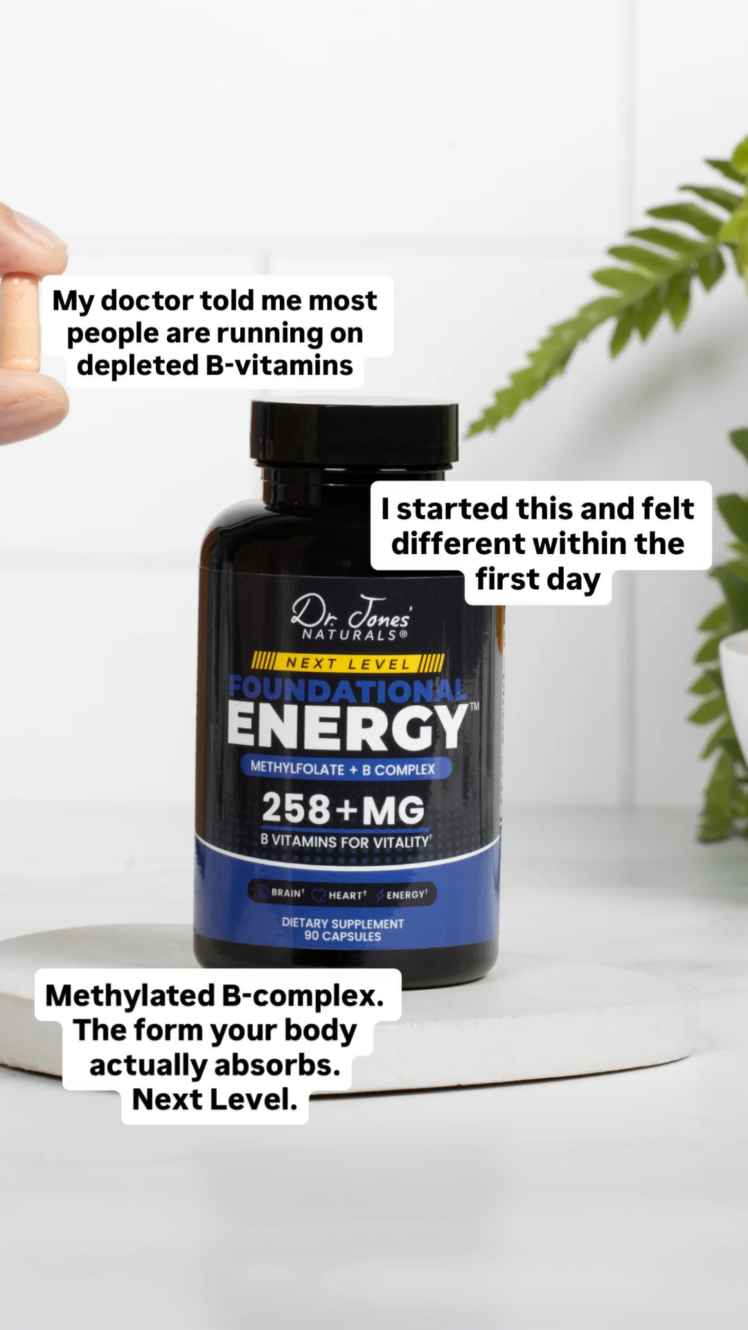 Dr. Jones Naturals Facebook ad from Apr 3, 2026
