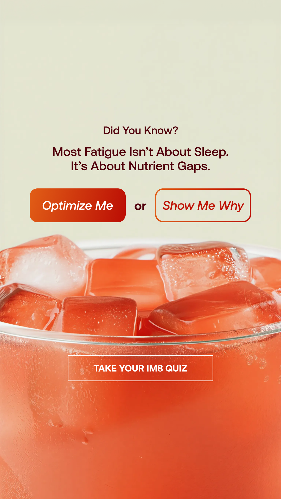 IM8 Health Global Facebook ad