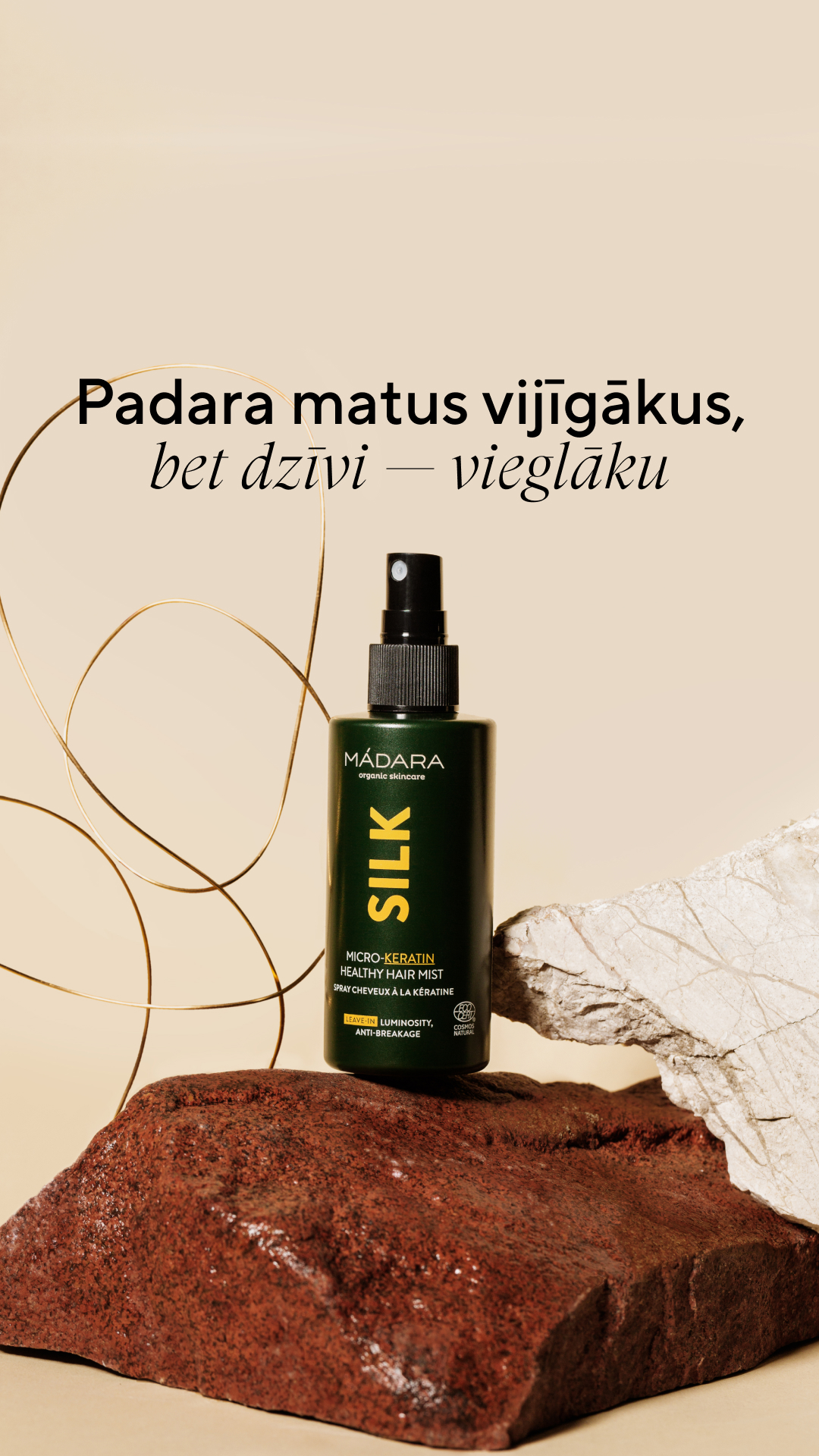 Mádara Organic Skincare Facebook ad