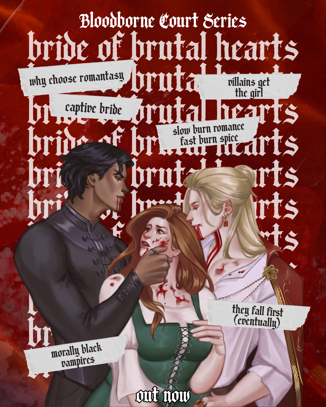Kate Stevens - Dark Romantasy Author Facebook ad