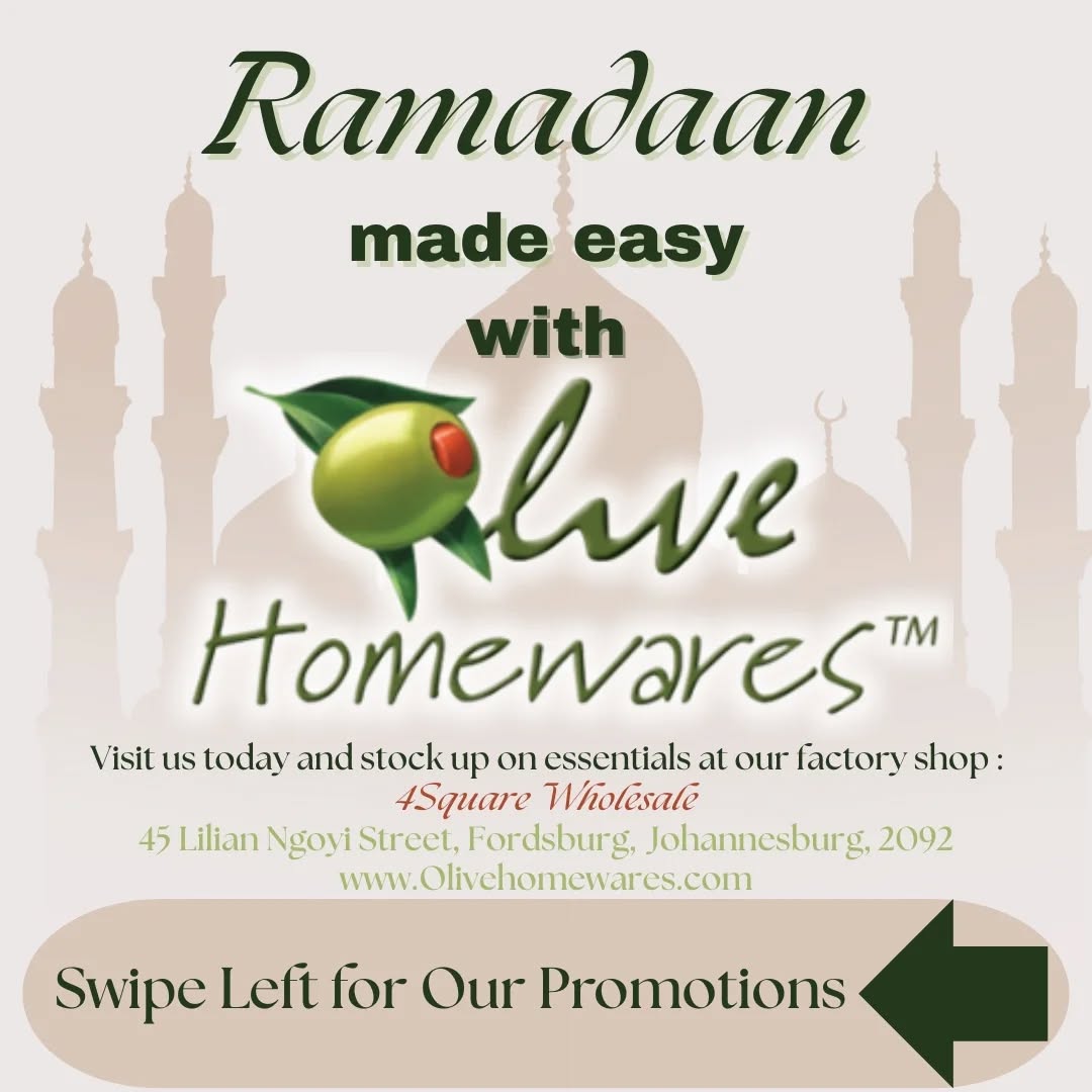 4Square Wholesale Facebook ad: Ramadaan Prep Made Easy with Olive Homewares!