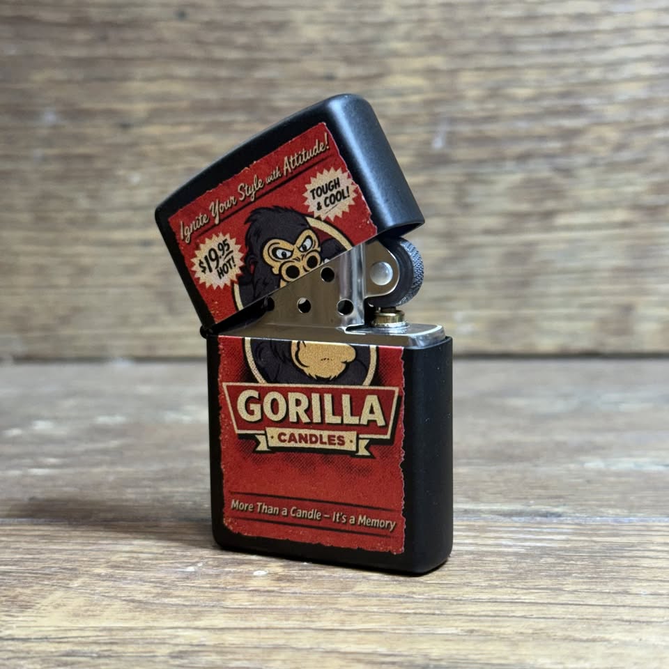 Gorilla Candles Facebook ad