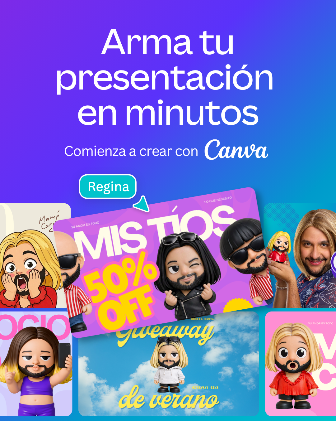 Canva Mexico Facebook ad