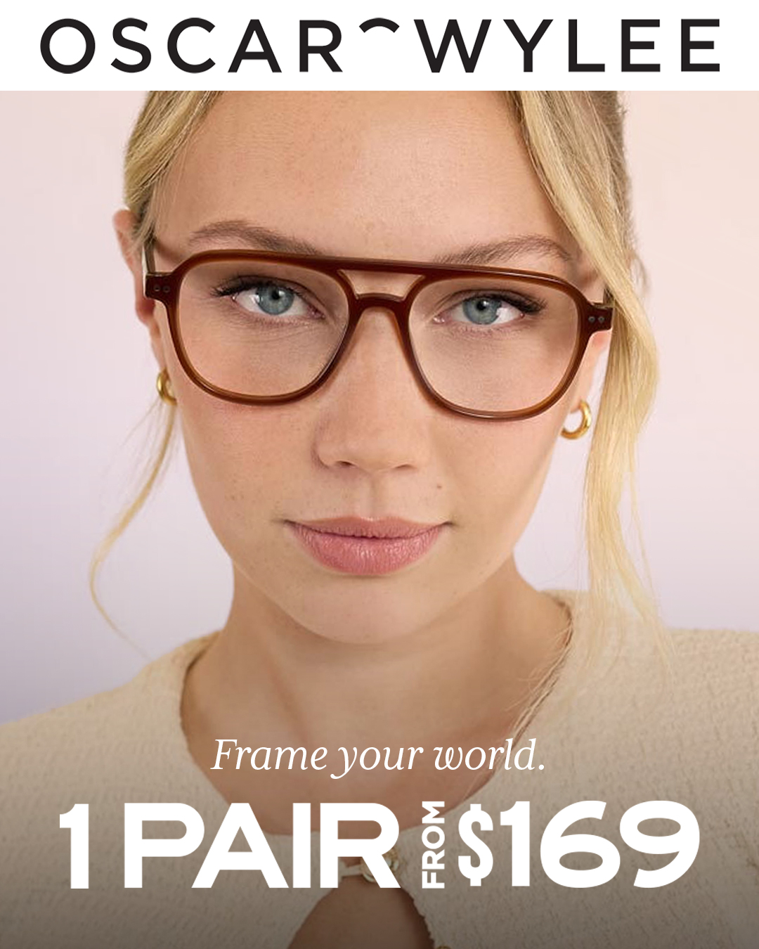 Oscar Wylee Eyewear Facebook ad