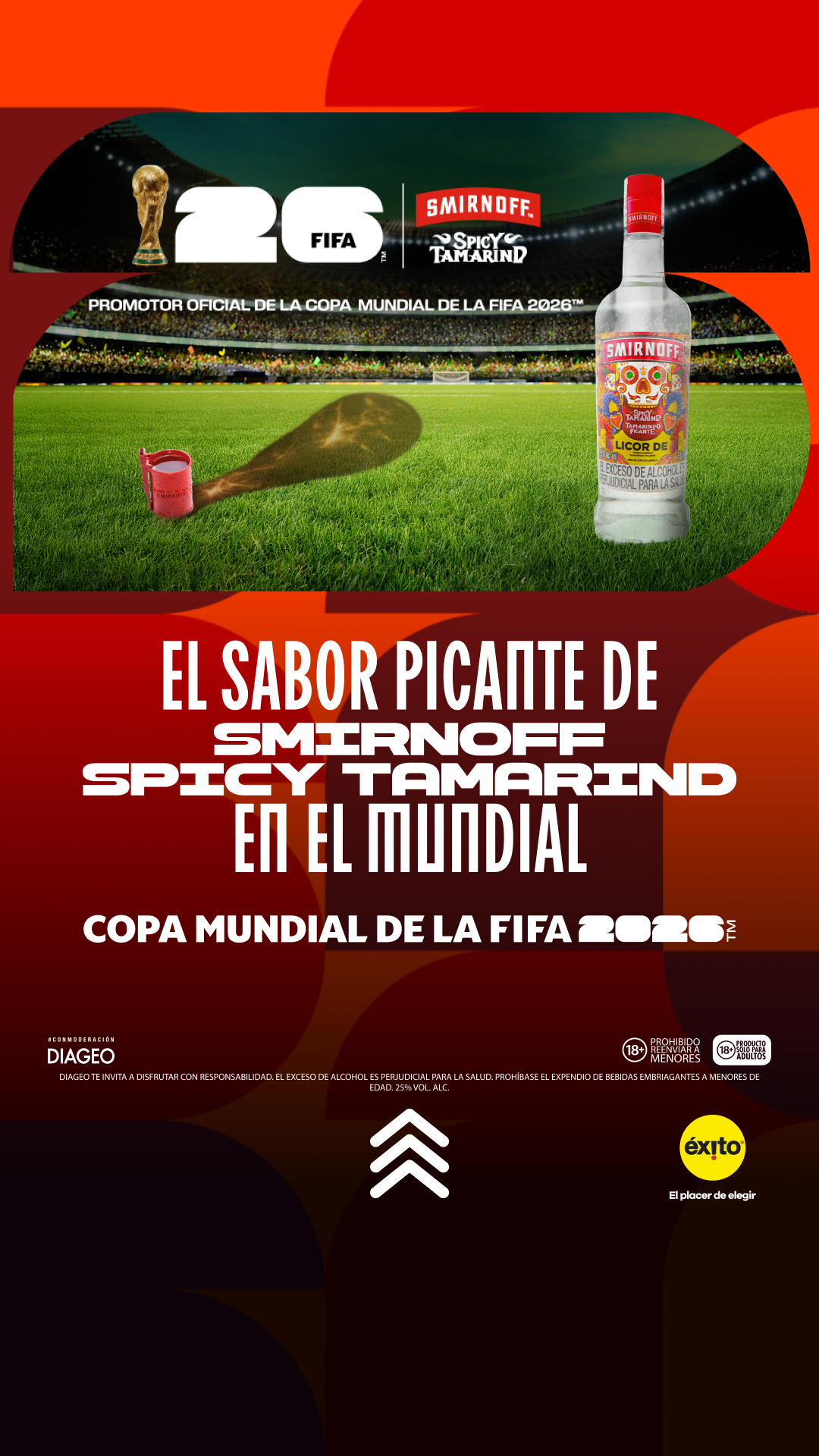 Éxito Facebook ad