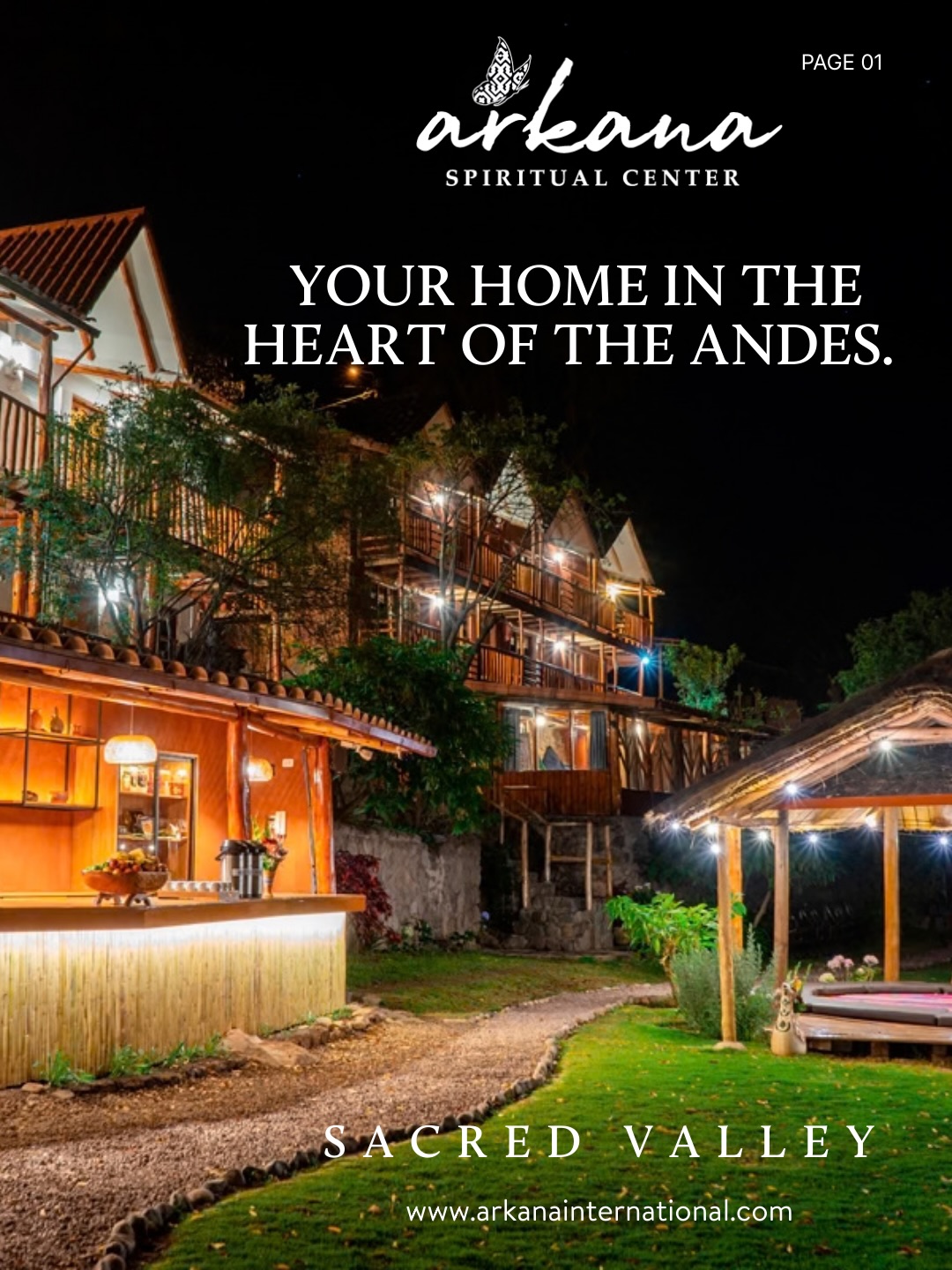 Arkana Spiritual Retreats Facebook ad