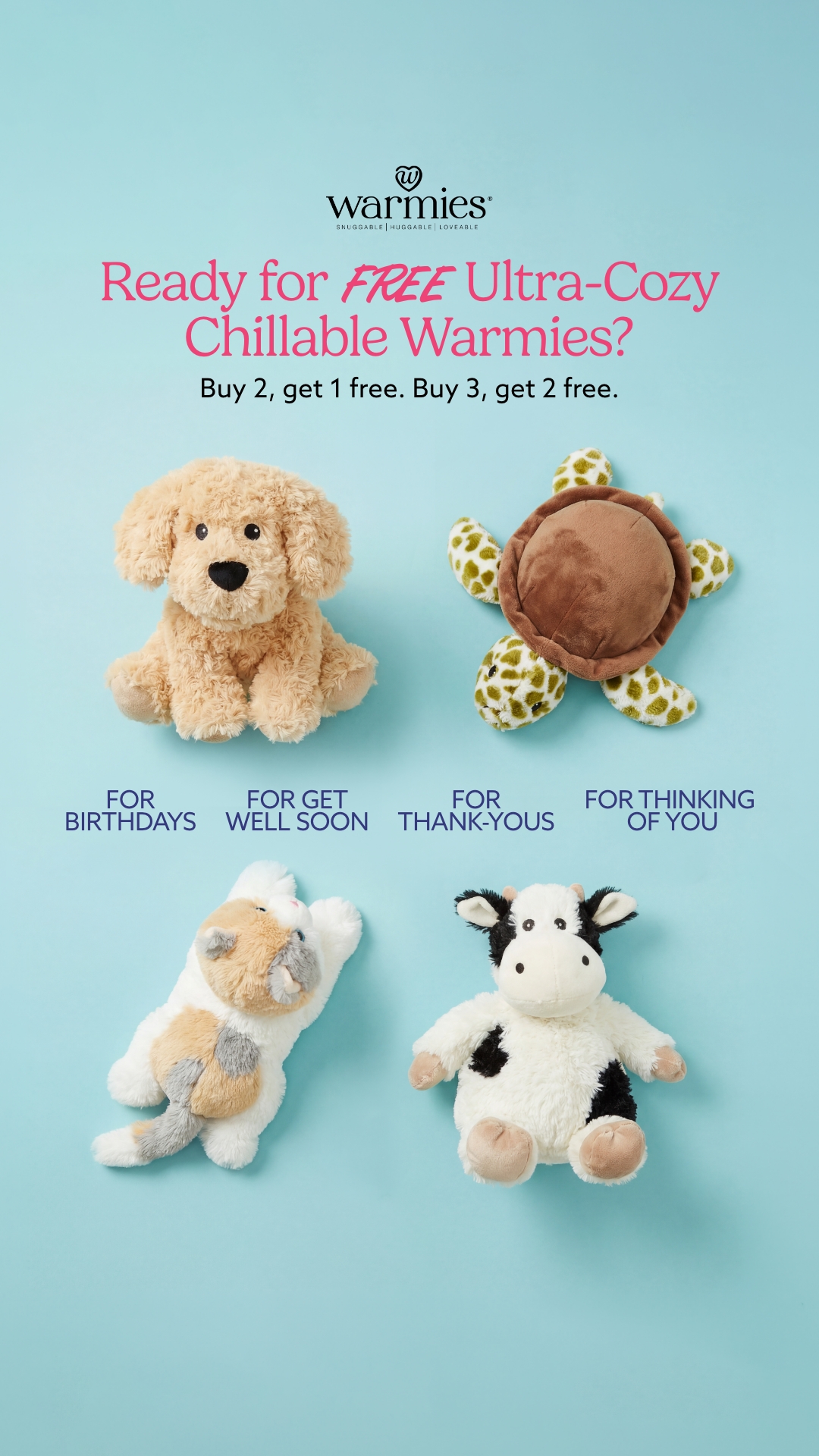 Warmies USA Facebook ad
