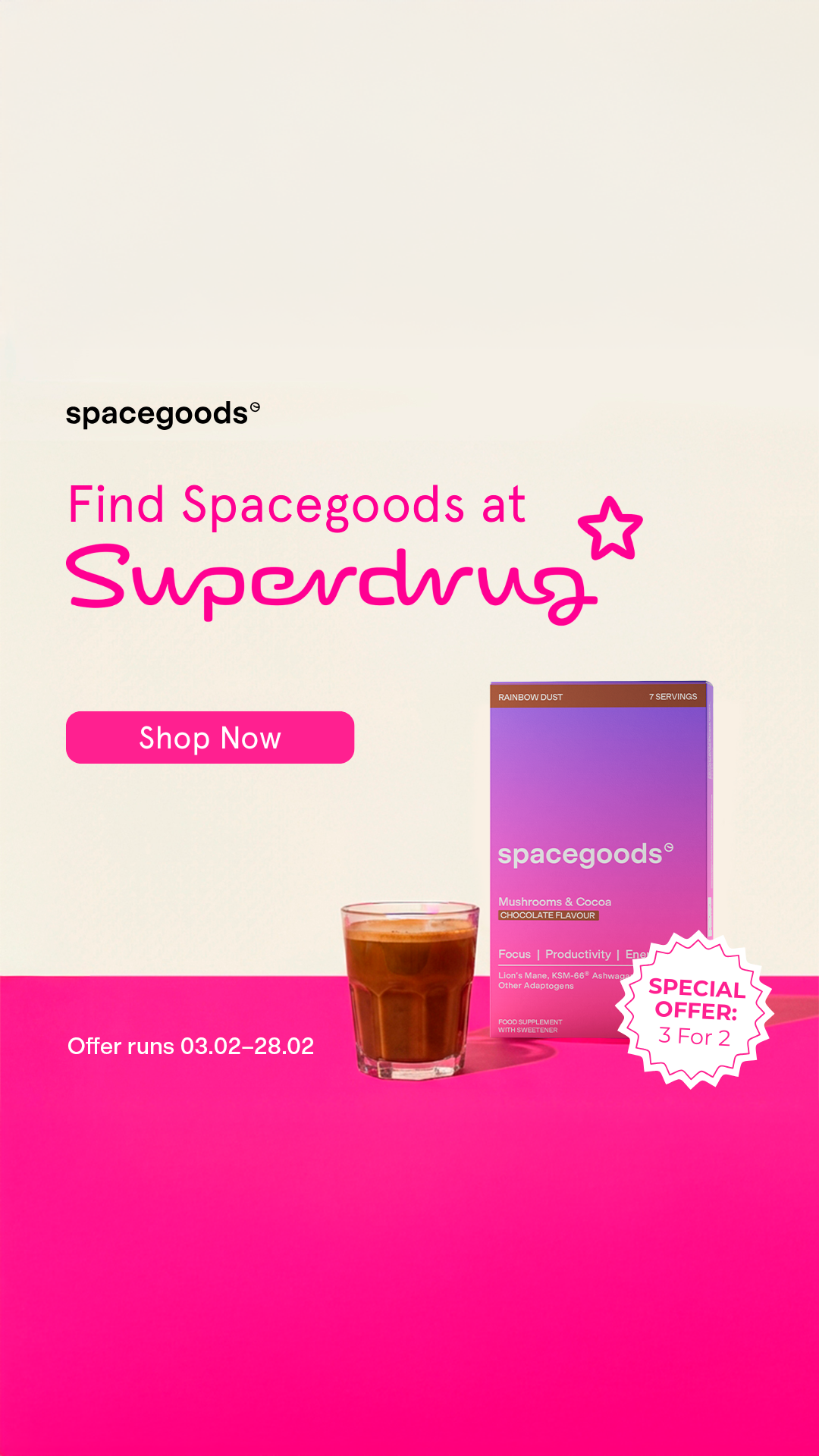 Spacegoods Facebook ad