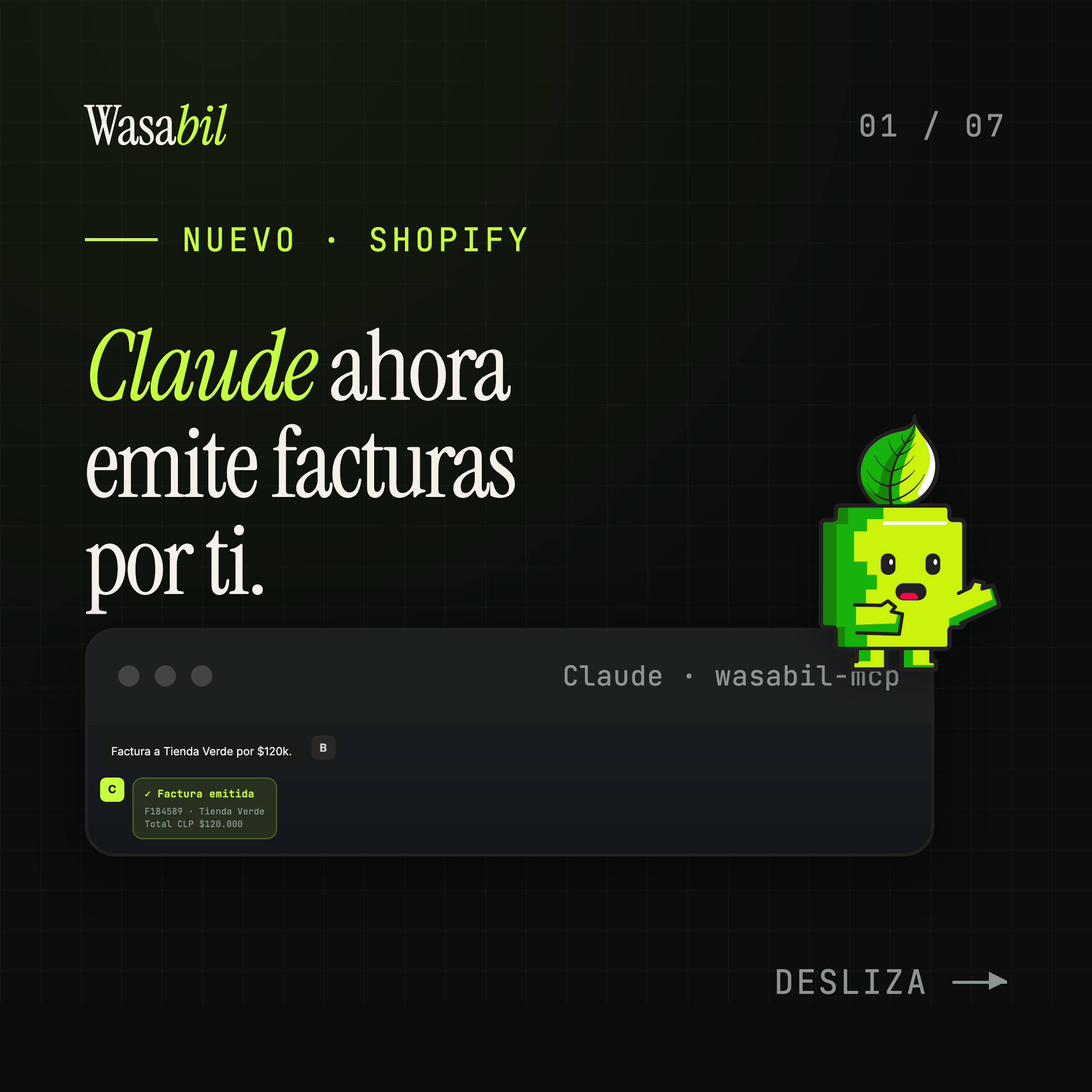 Wasabil Facebook ad from May 2, 2026