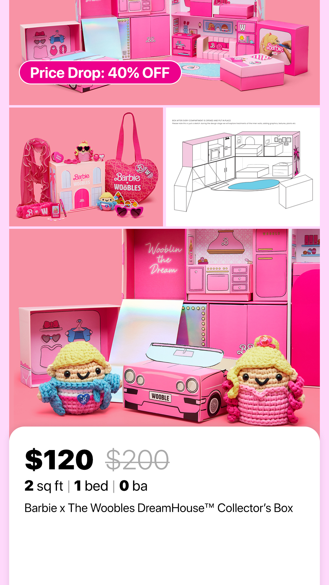 The Woobles Facebook ad