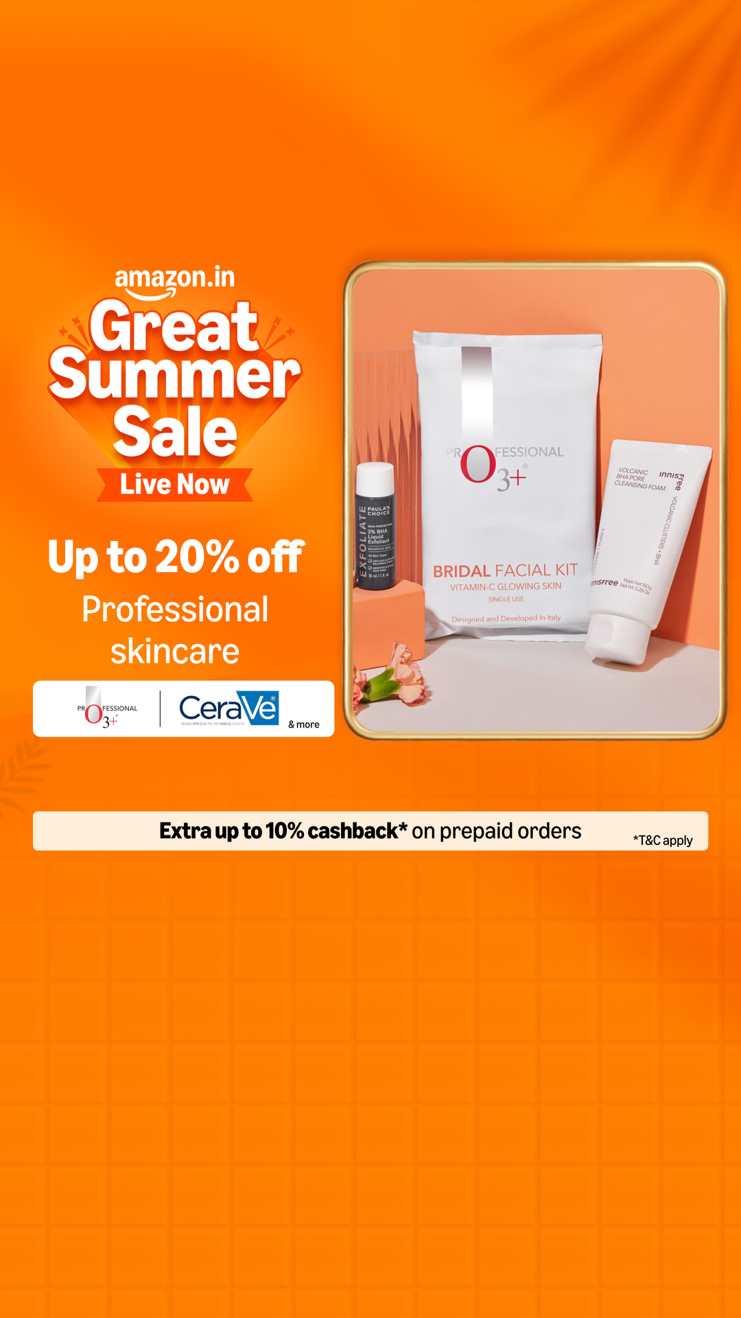 Amazon India Facebook ad