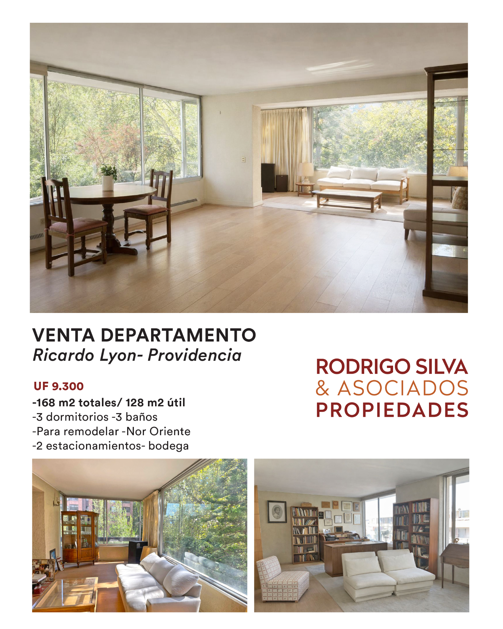 Rodrigo Silva y Asociados Propiedades Facebook ad