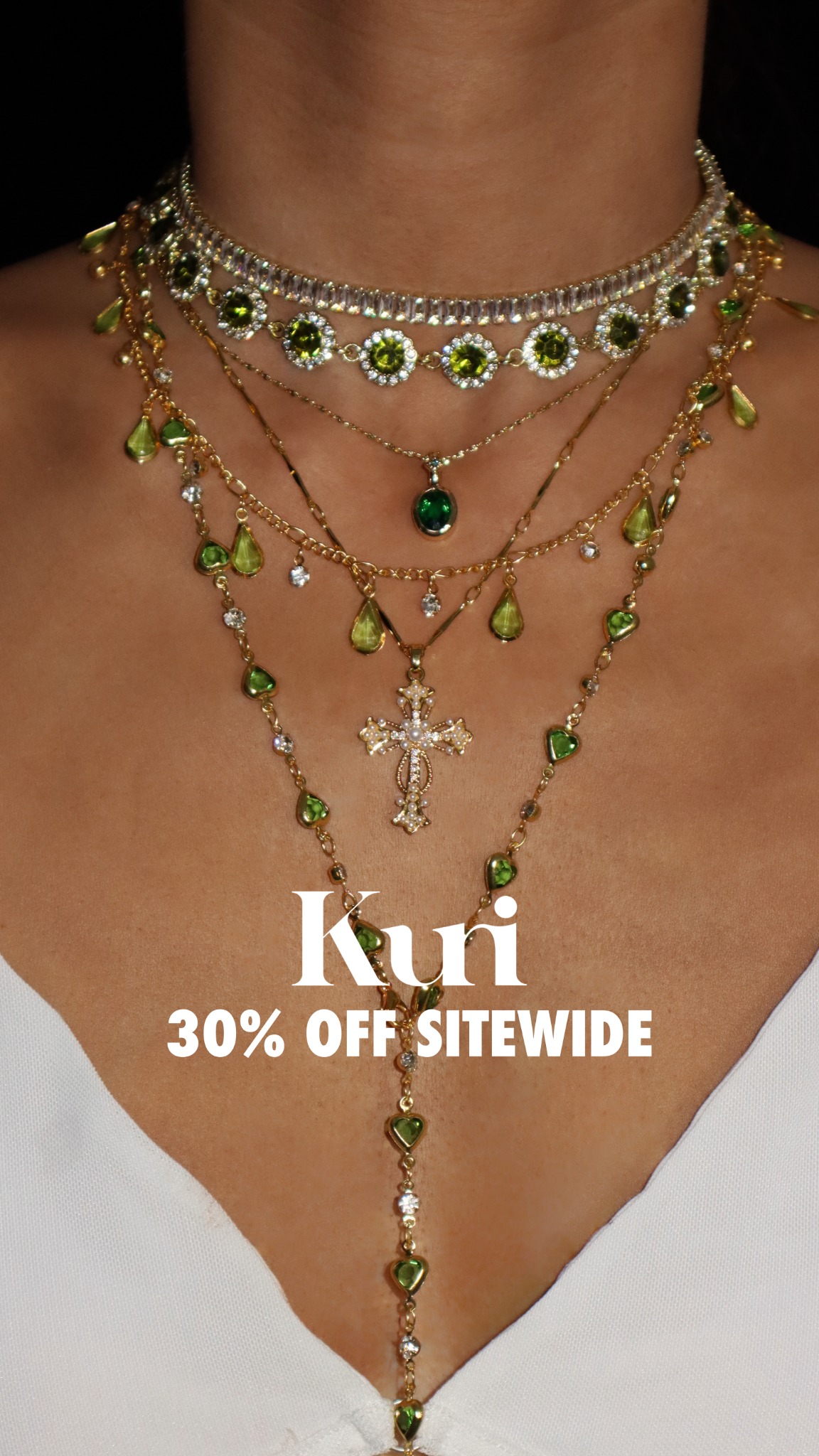 Kuri jewelry Facebook ad