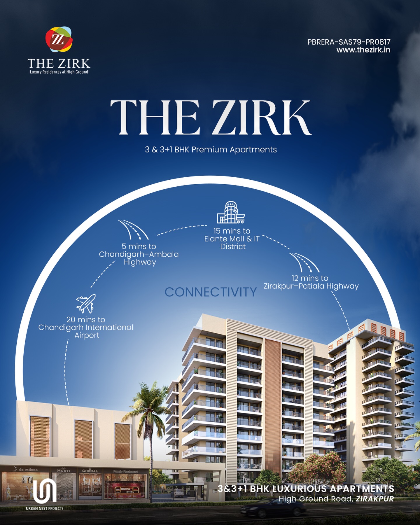 The Zirk Facebook ad: Refresh your mind, uplift your soul.