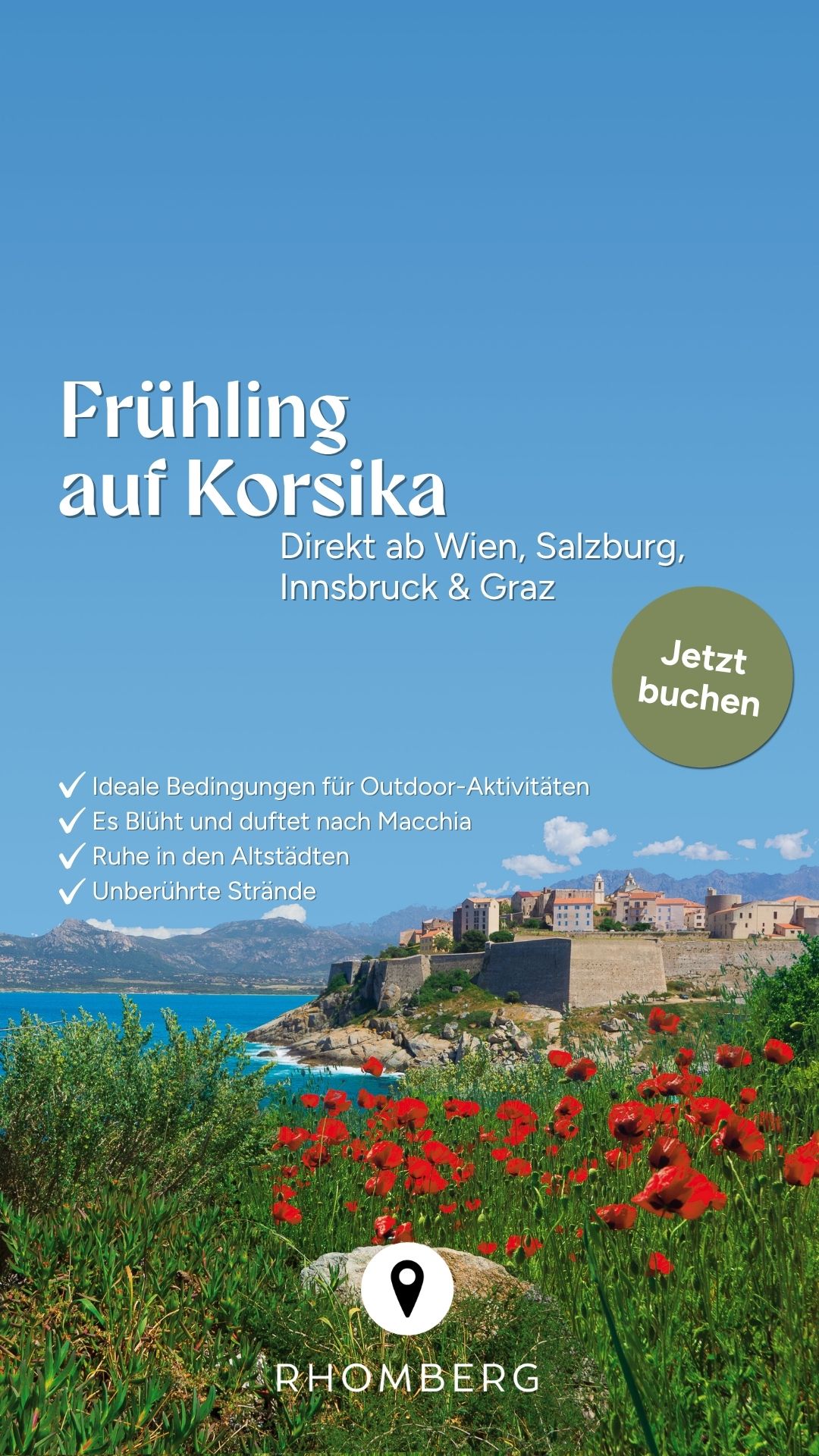 Rhomberg Reisen Facebook ad from Mar 31, 2026