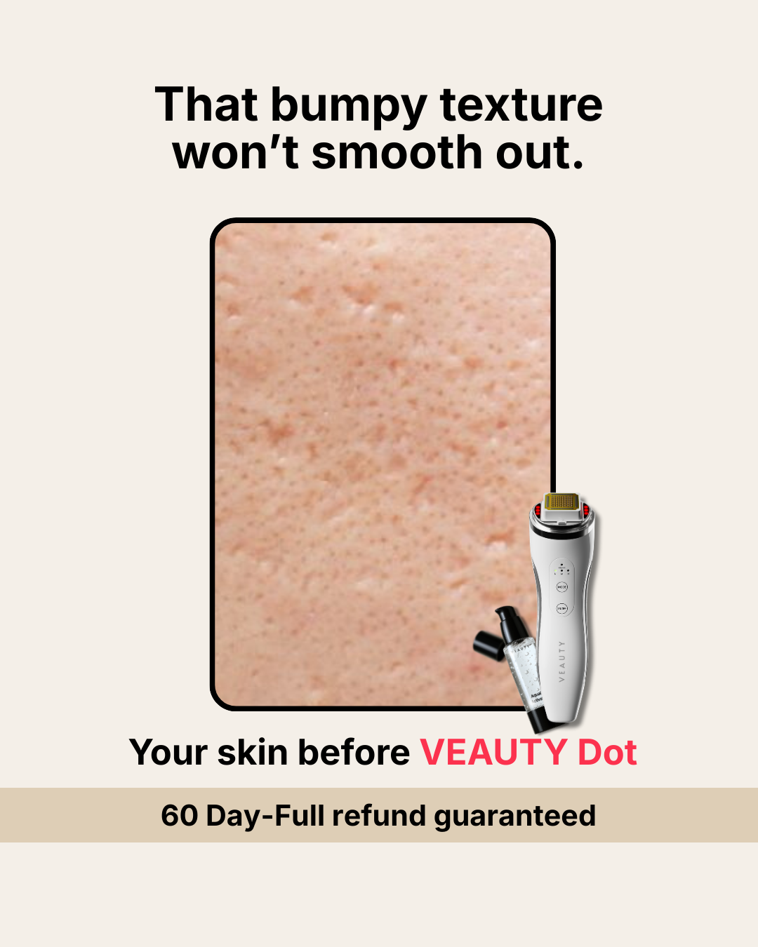 Veauty Facebook ad