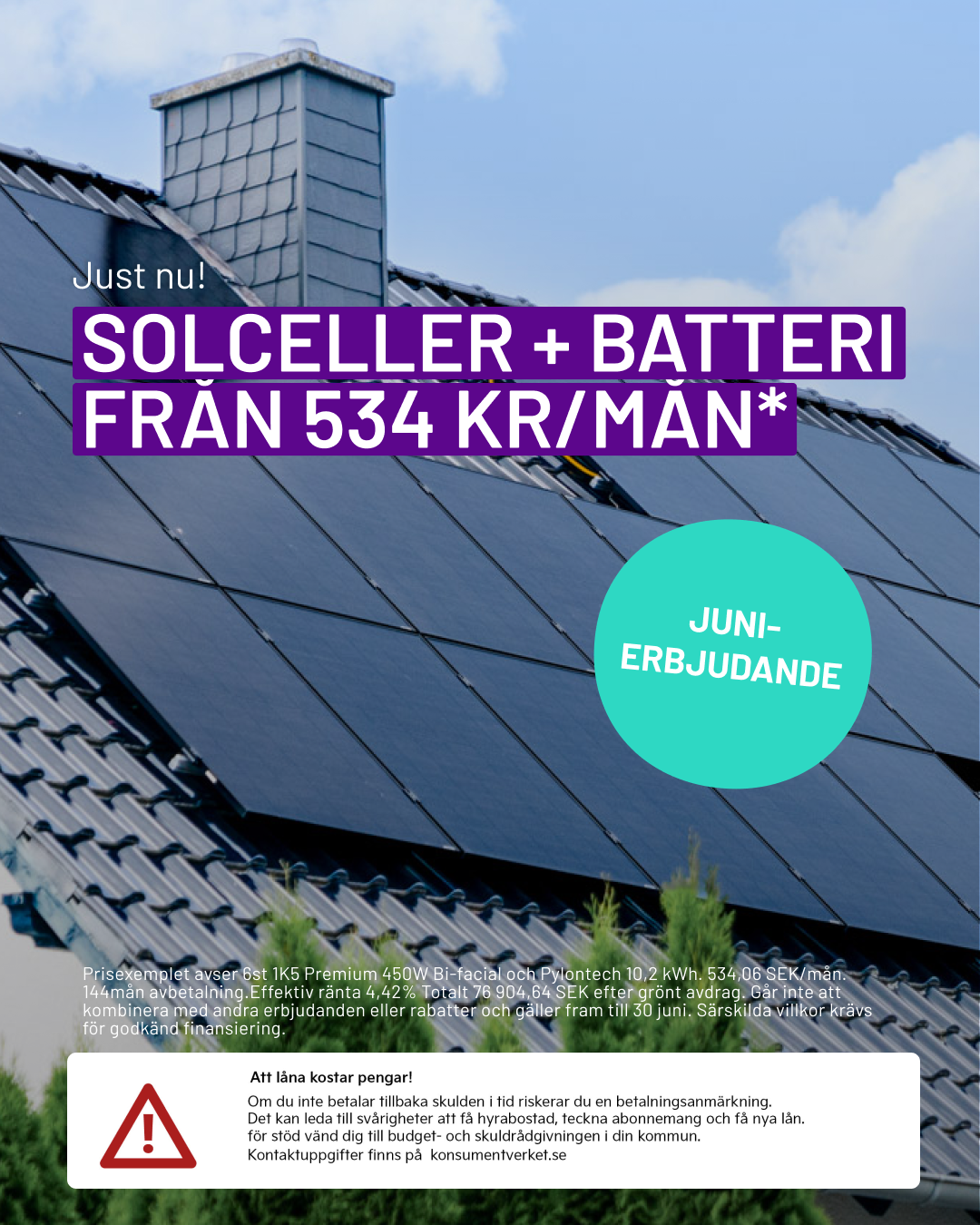 1KOMMA5 Sverige Facebook ad
