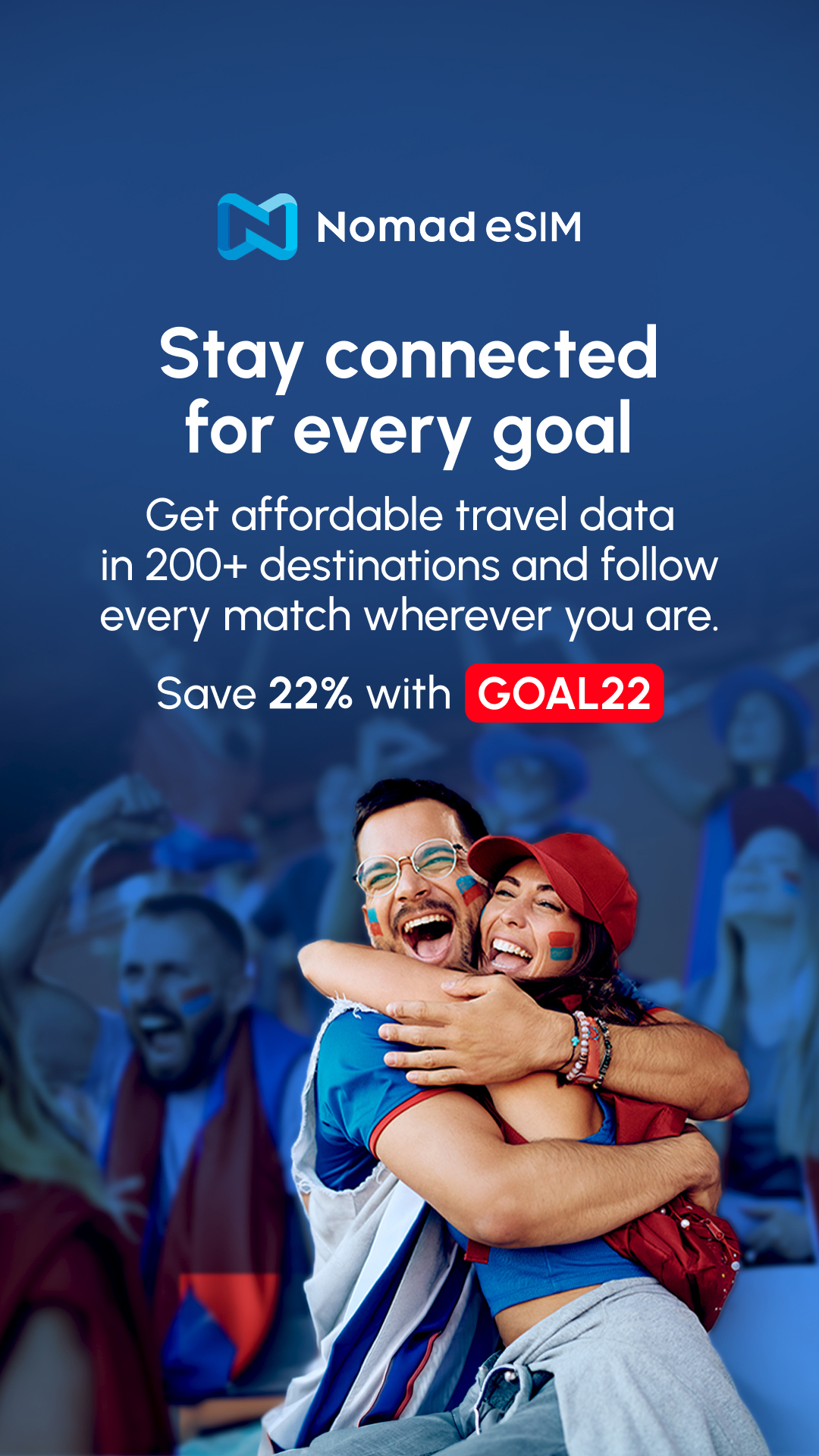 Nomad Esim Facebook ad