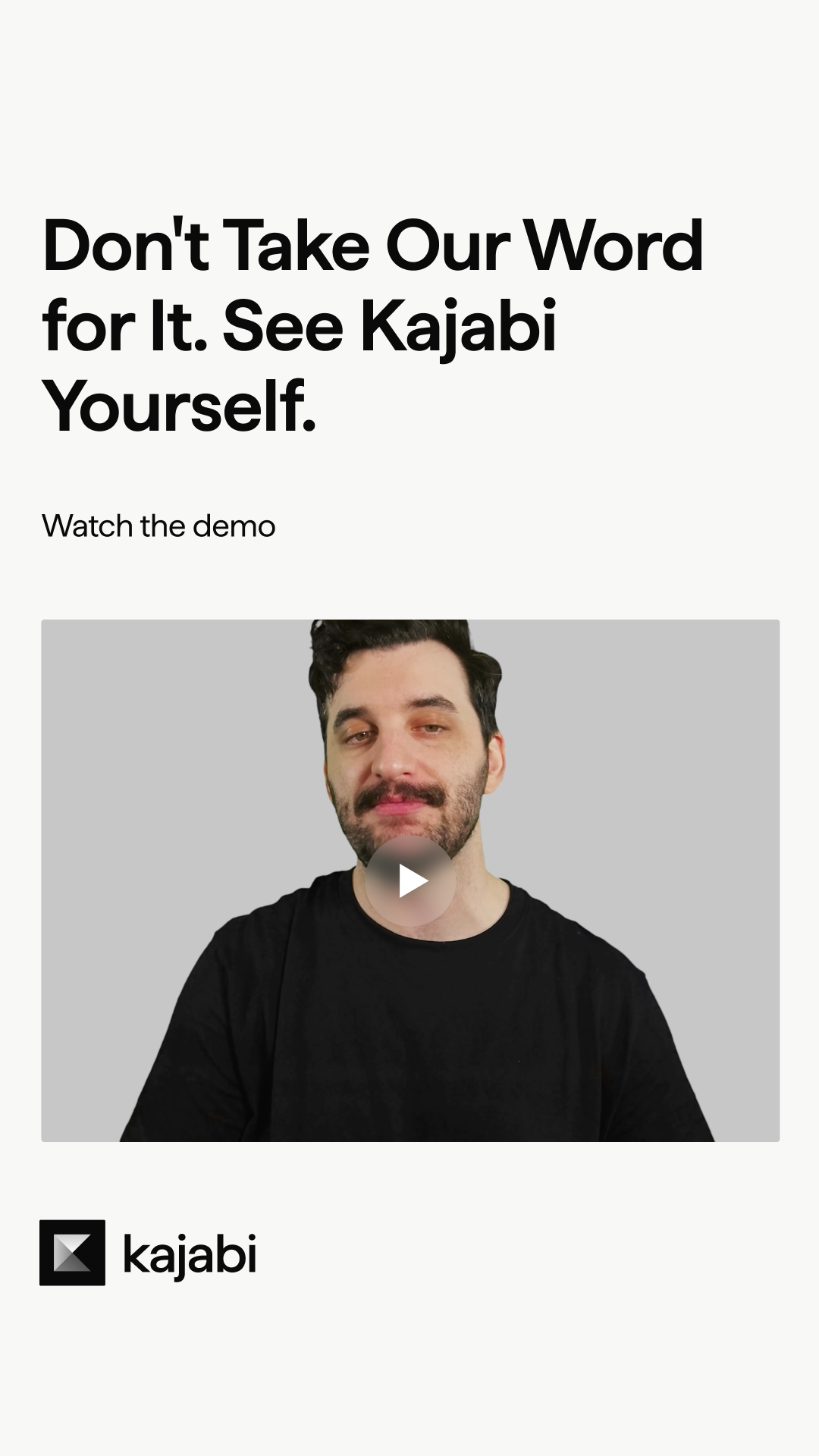 Kajabi Facebook ad