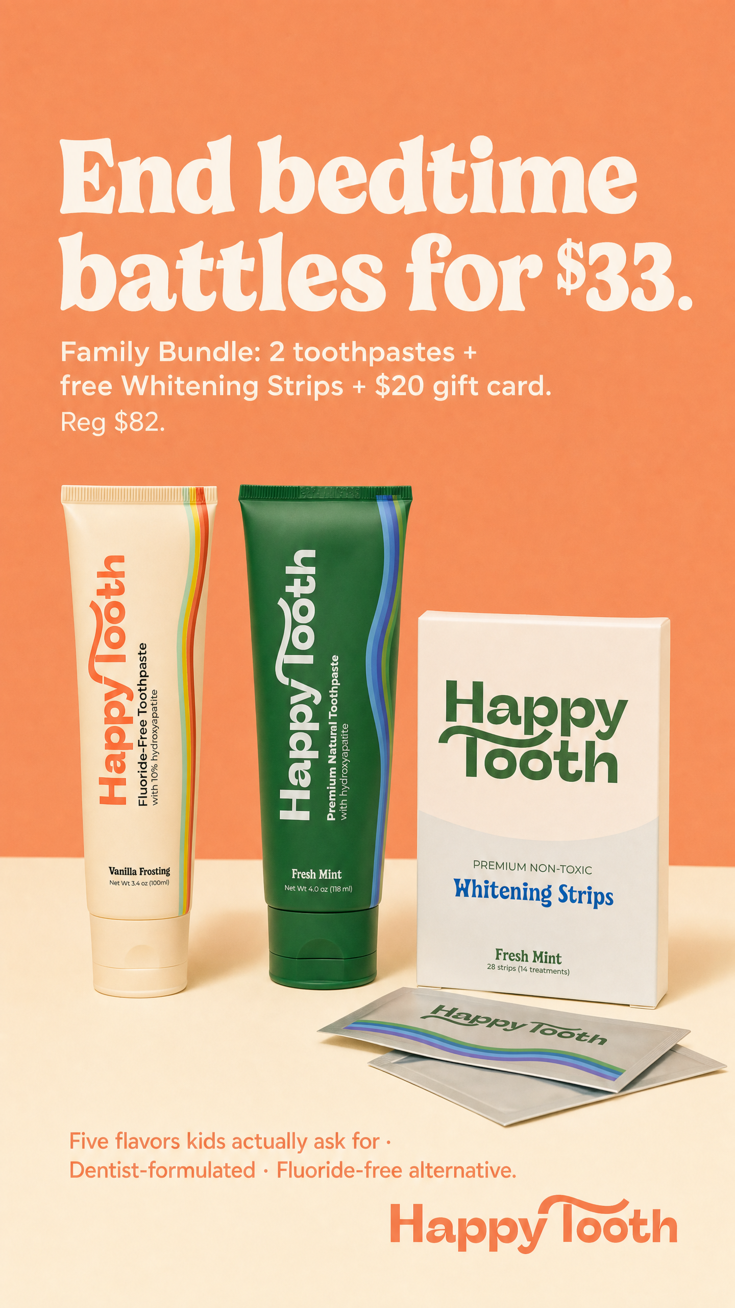 Happy Tooth Pediatric Dentistry Facebook ad