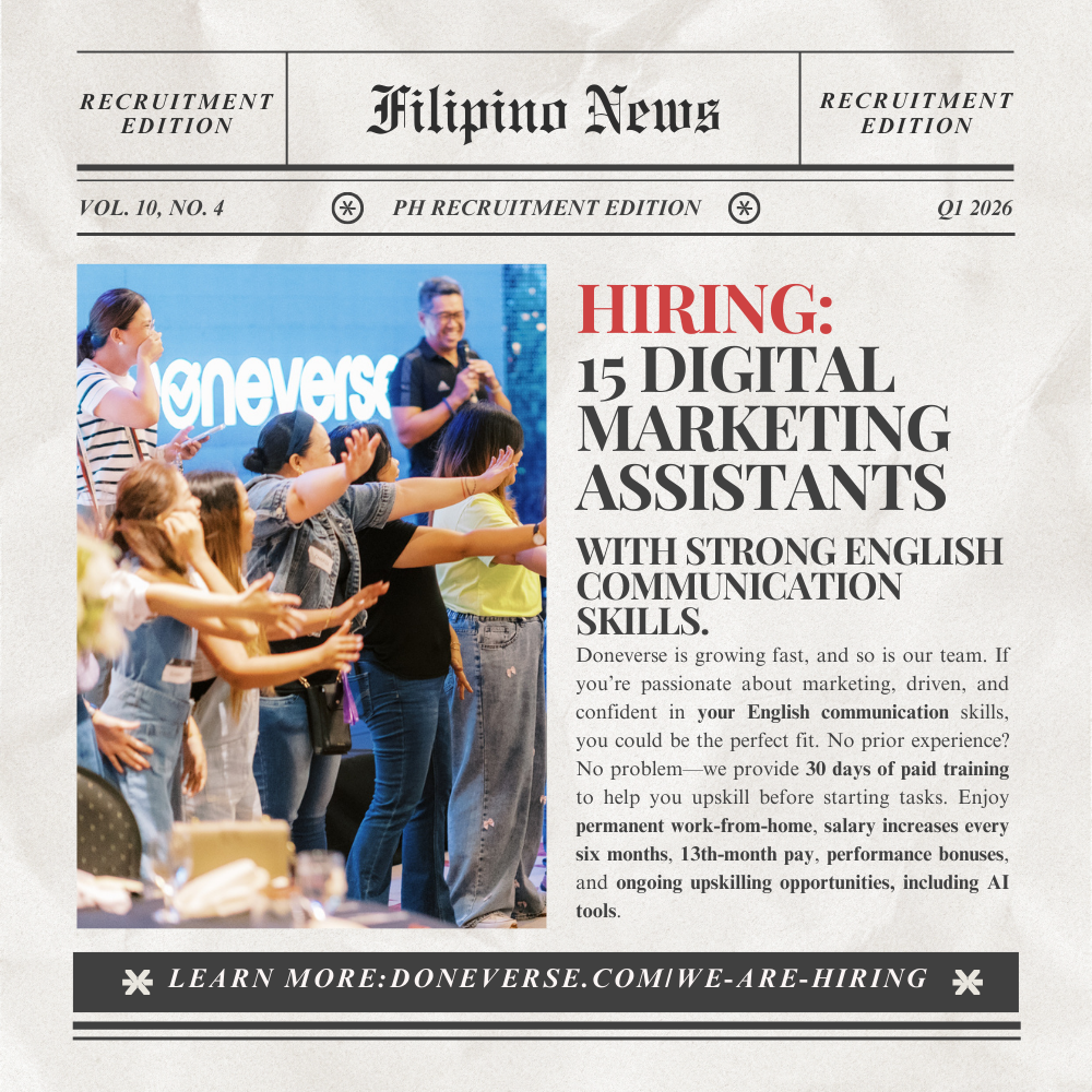 Doneverse - Careers Facebook ad