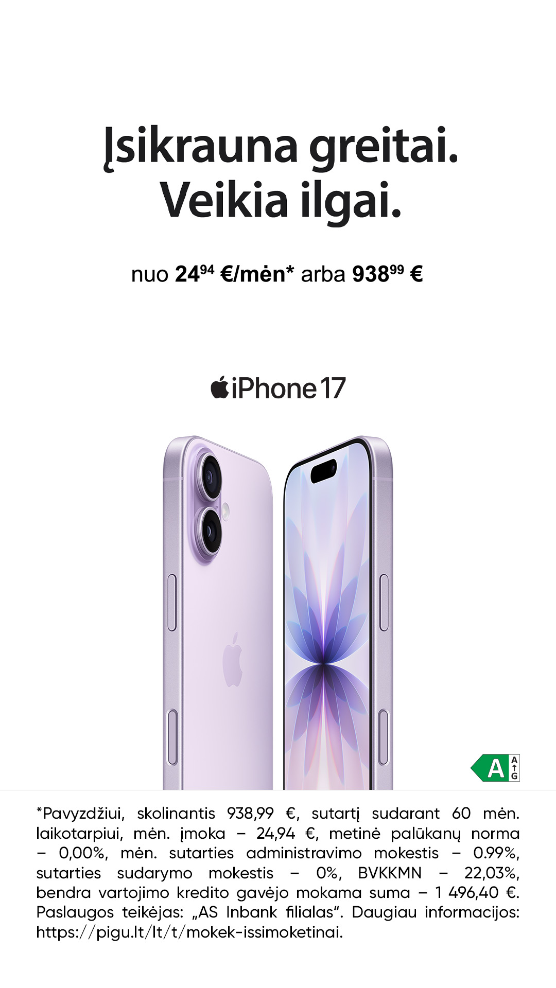 Pigu.lt Facebook ad