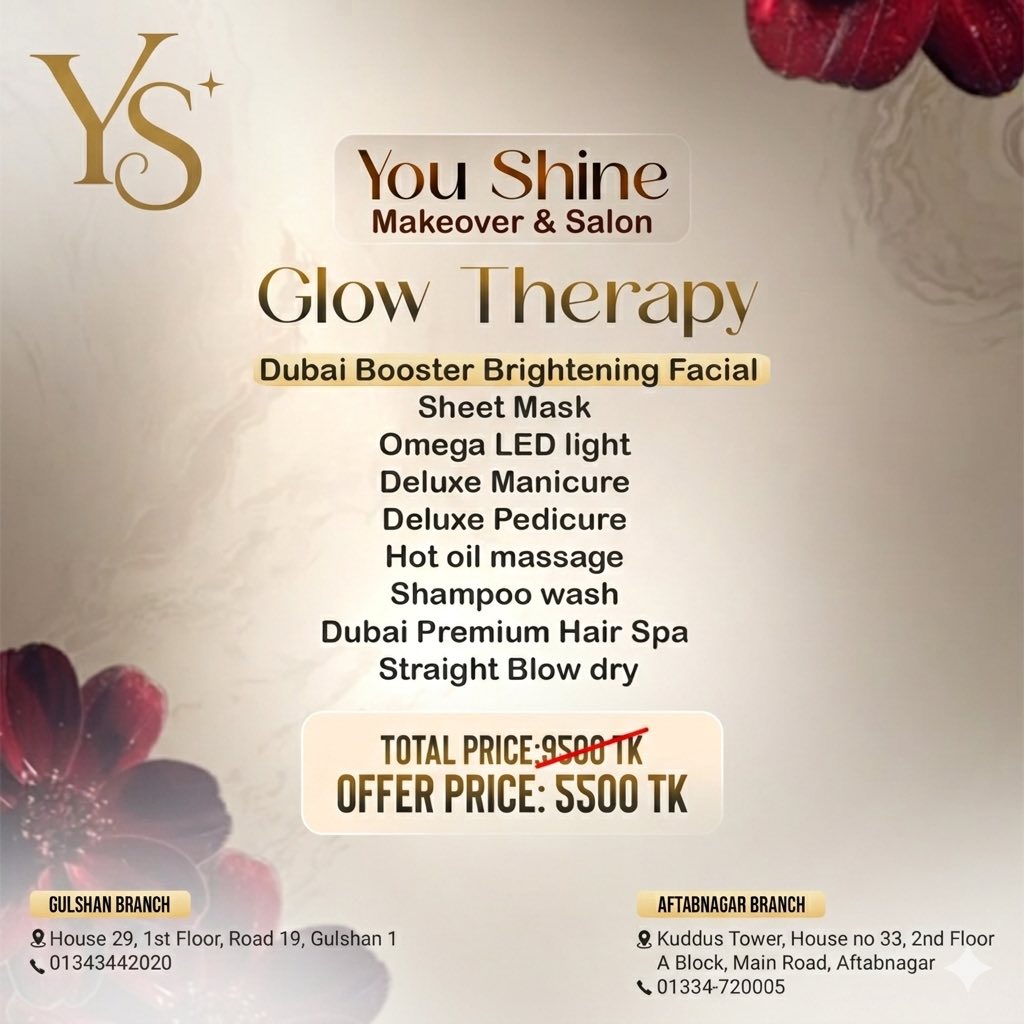 You Shine by Tasnia Rimy Facebook ad: ๐๐จ๐ฎ๐ซ ๐ฉ๐๐ซ๐๐๐๐ญ ๐ฉ๐ซ๐๐ฆ๐ข๐ฎ๐ฆ ๐ฉ๐๐ฆ๐ฉ๐๐ซโฆ