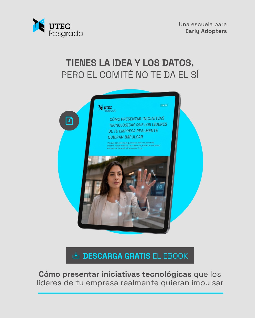 UTEC Posgrado Facebook ad