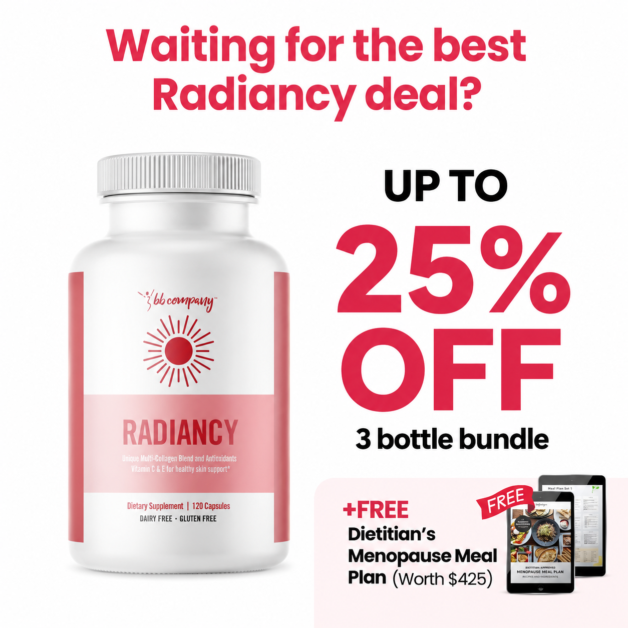 Radiancy Facebook ad