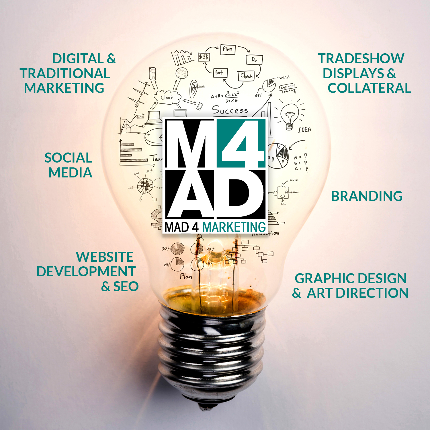 Mad 4 Marketing Facebook ad: Why work with a marketing agency?