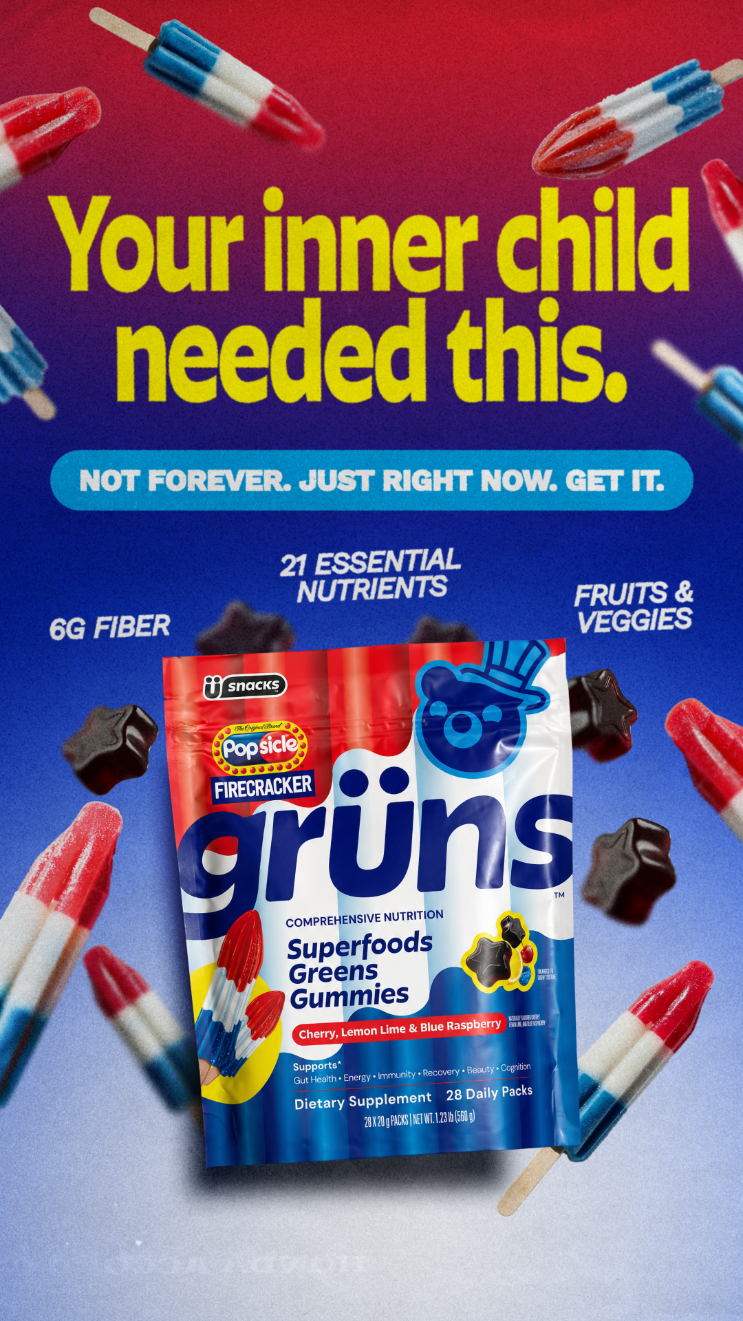 Grüns Facebook ad