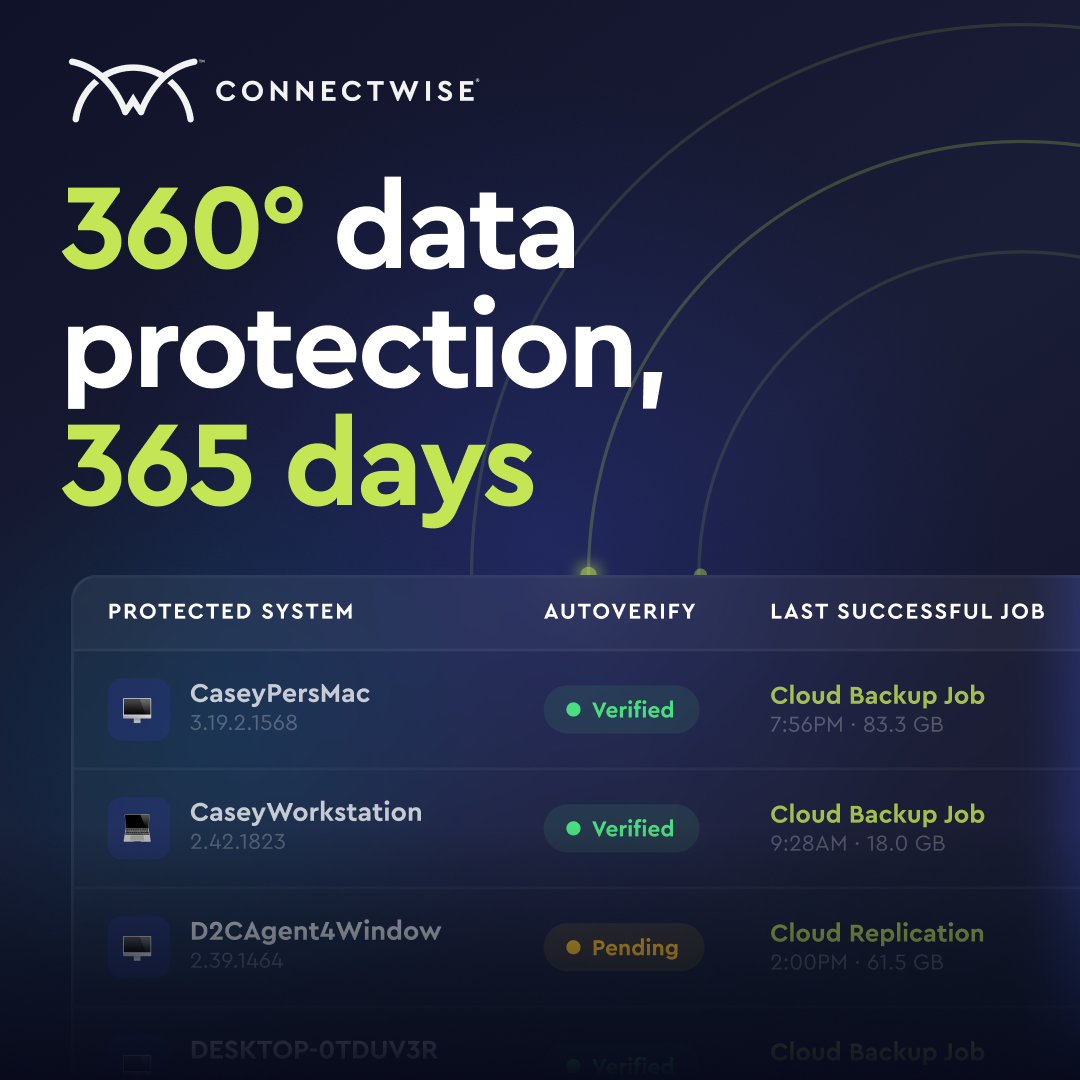ConnectWise Facebook ad from Jul 7, 2026