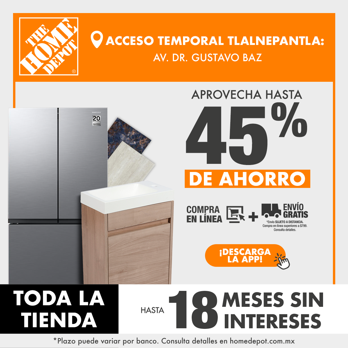 The Home Depot México Facebook ad