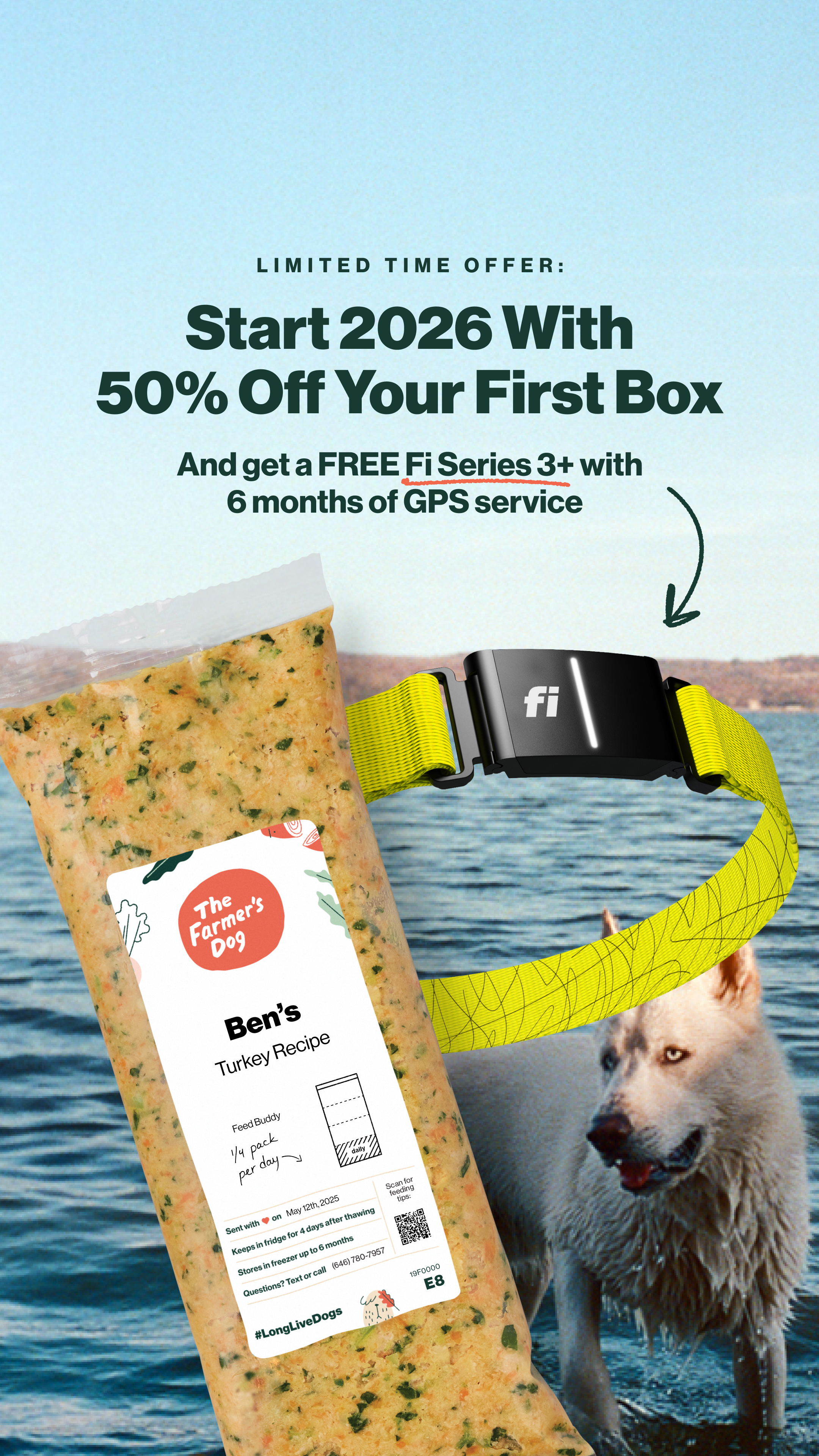 The Farmer's Dog Facebook ad