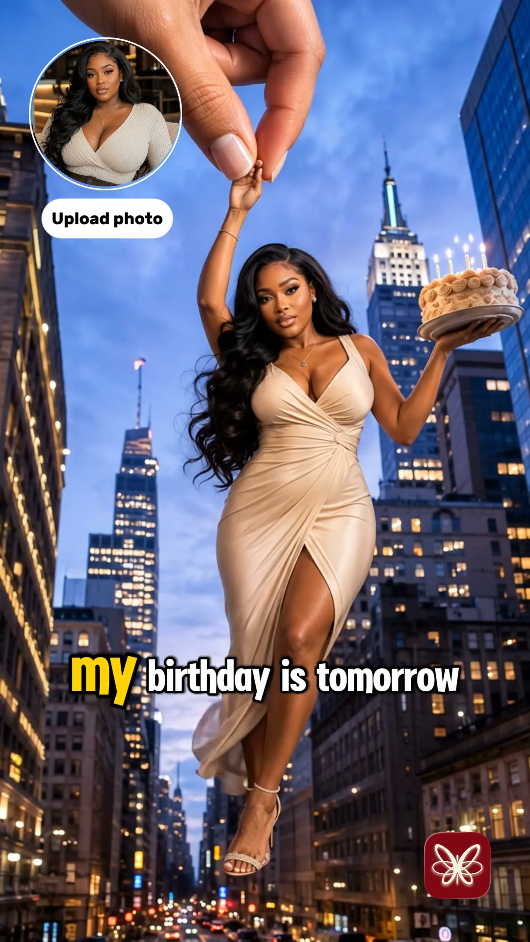 Genius Prompt AI Facebook ad: Try AI photoshoot now