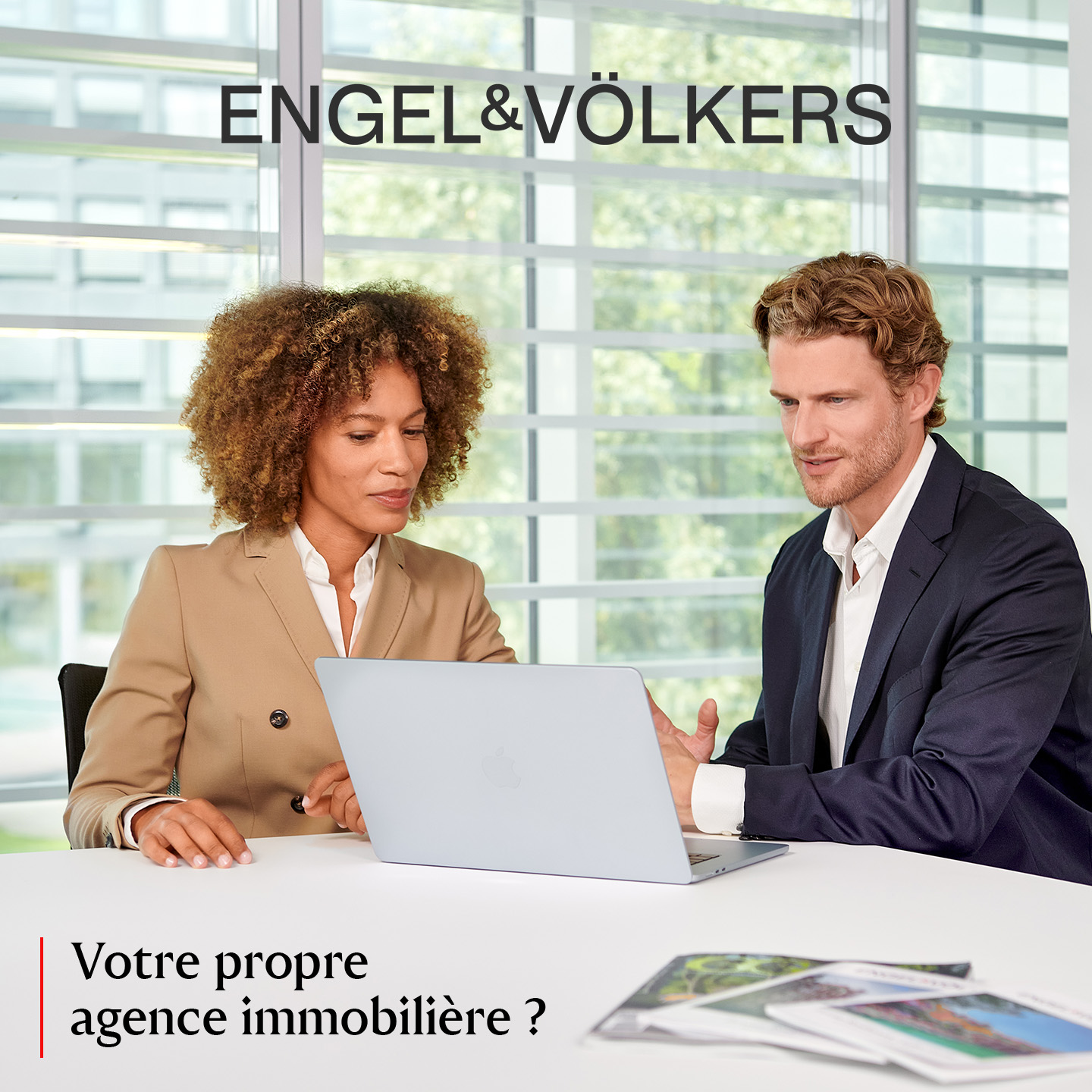 Engel & Völkers Paris Facebook ad: Devenez franchisé(e)!