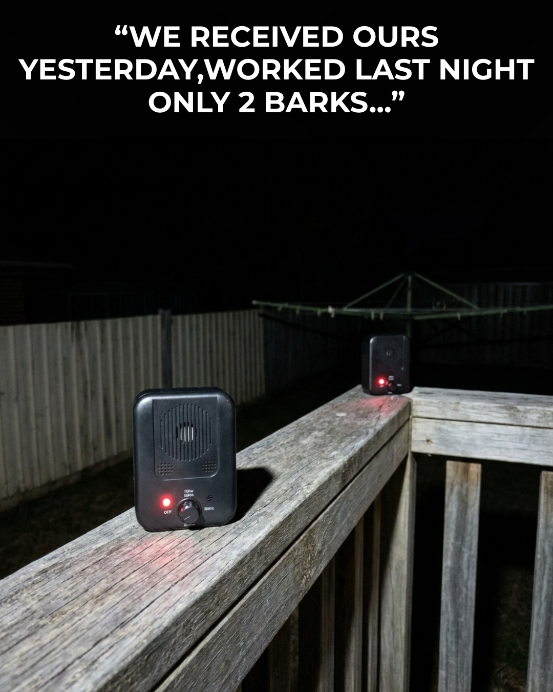 Canine Corner Australia Facebook ad: The 2am barking gets answered for you