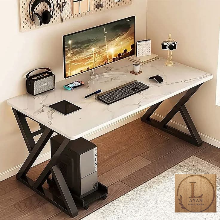Layan Table Design Facebook ad: ** هل تبحث عن اضافة لمسة انيقة لمكتبك…