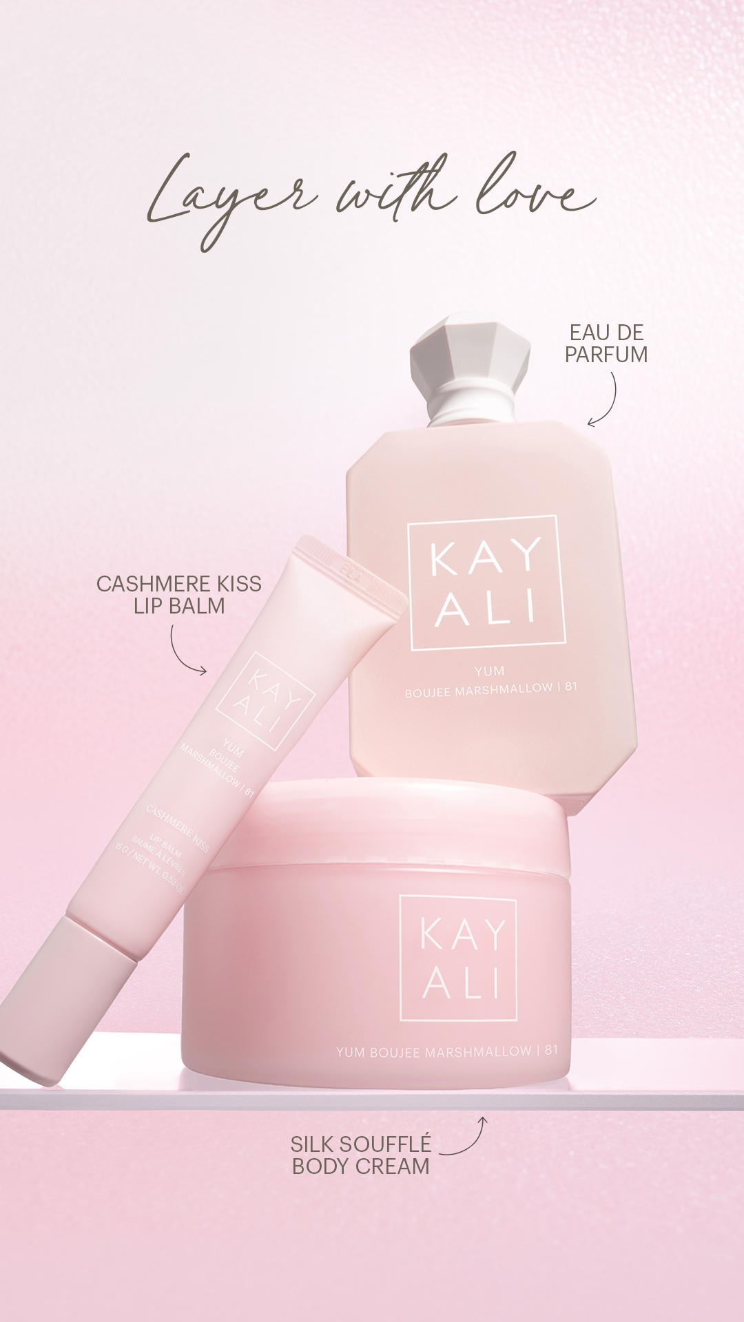 Kayali Facebook ad: NEW KAYALI Yum Lip & Body Collection