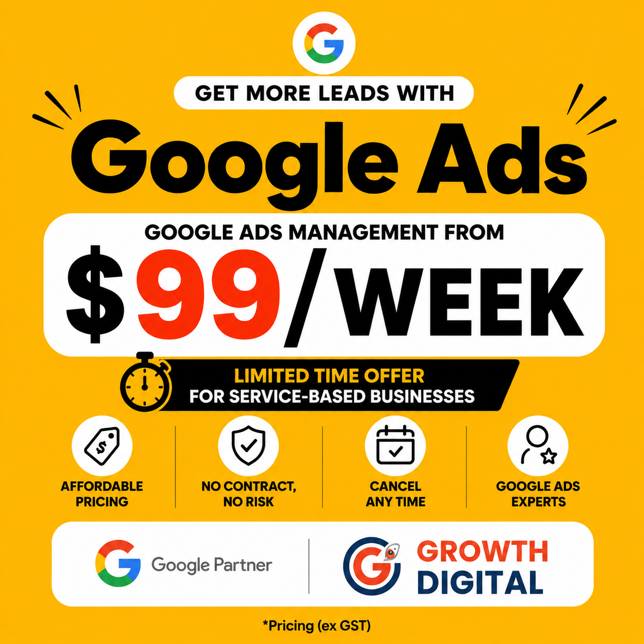 Growth Digital Facebook ad