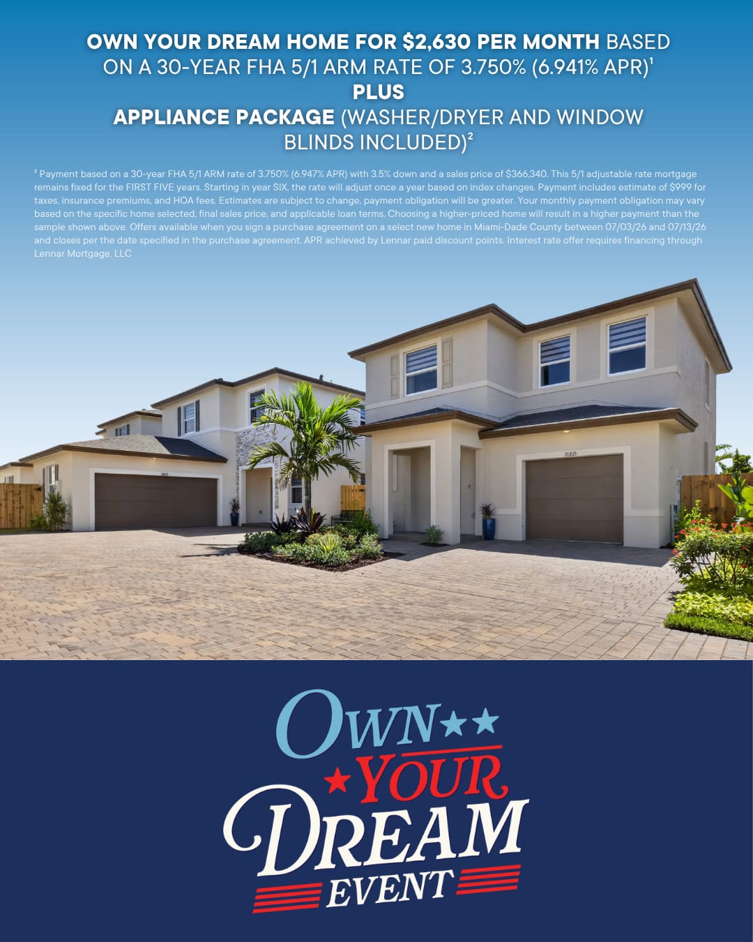 Lennar Miami Broward Facebook ad