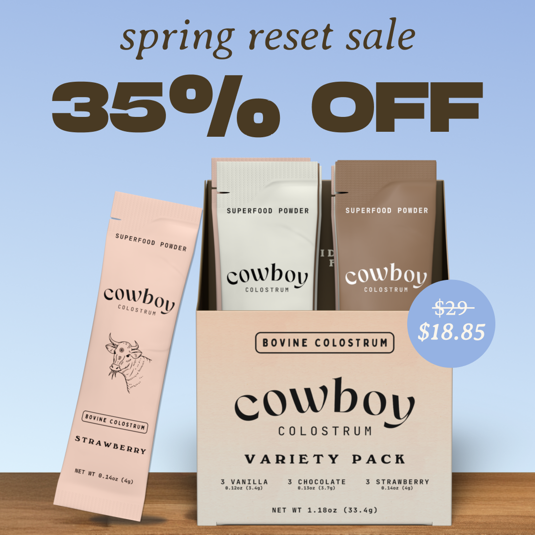 Cowboy Colostrum Facebook ad