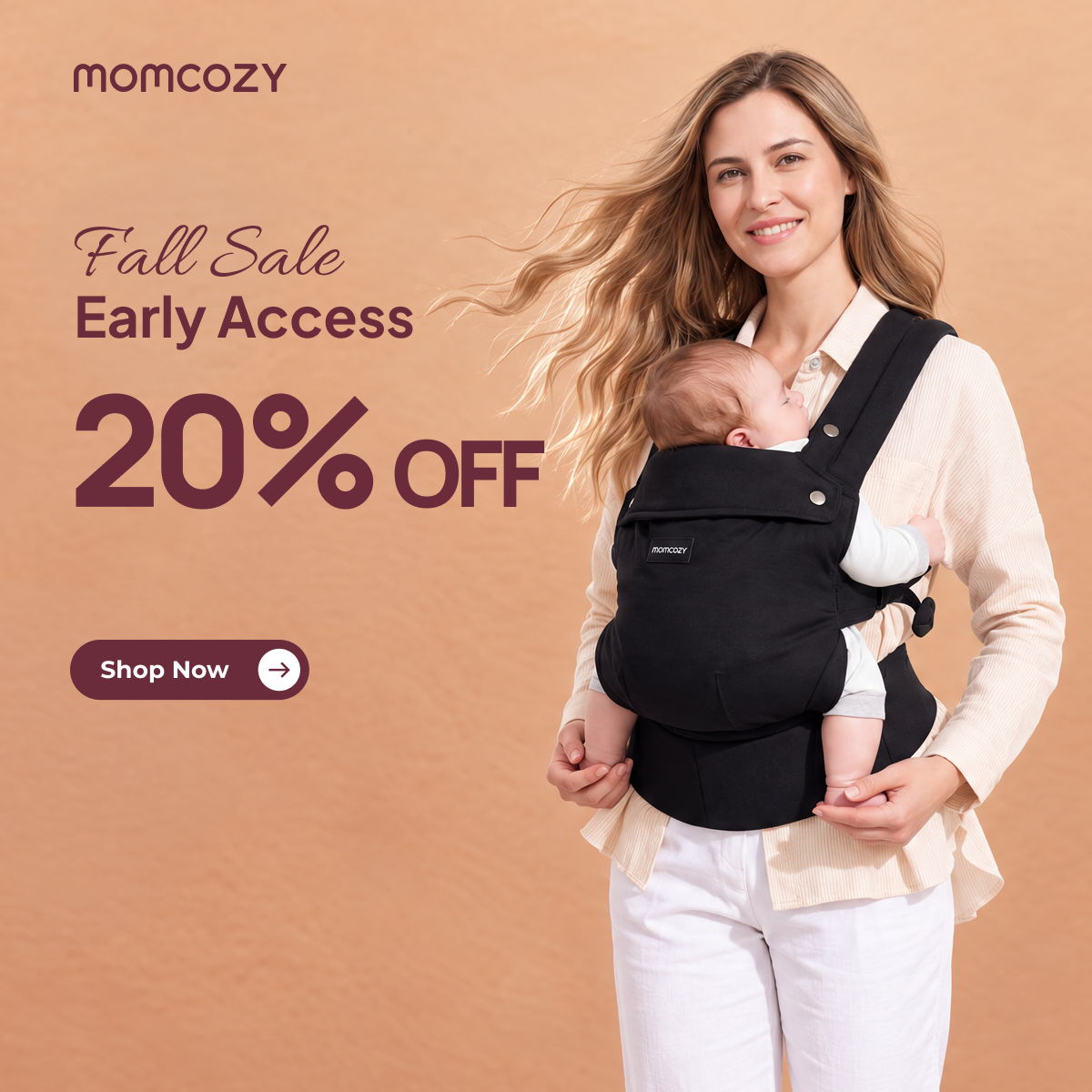 Momcozy Facebook ad: ππ% ππ
π
| Early Access Starts 26 Sept!