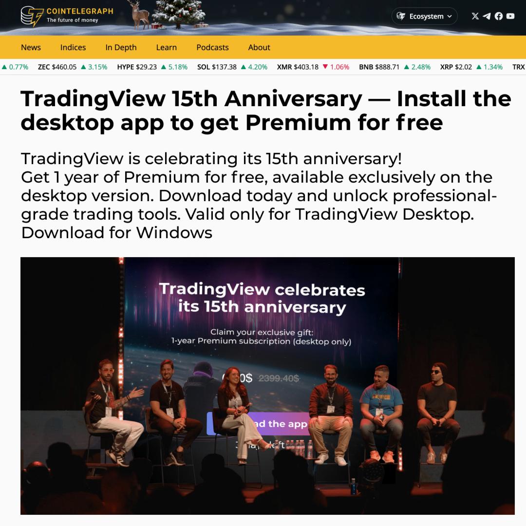 Crypto Insight Facebook ad