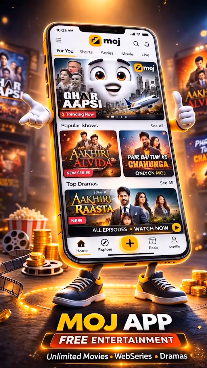Moj Facebook ad: Free Reels + Short Dramas