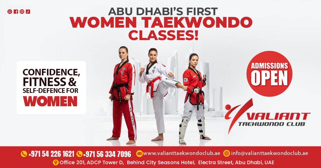 Valianttaekwondo Club Facebook ad
