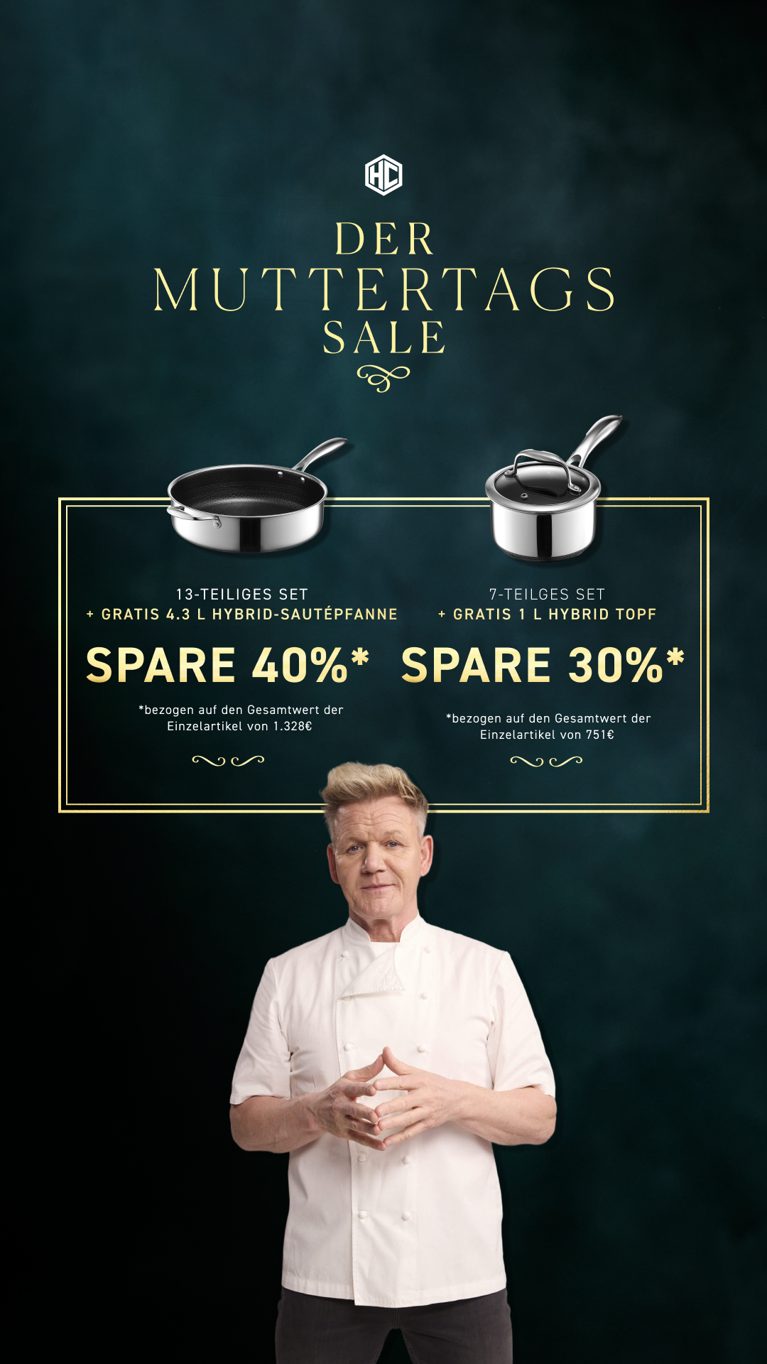 Gordon Ramsay Facebook ad
